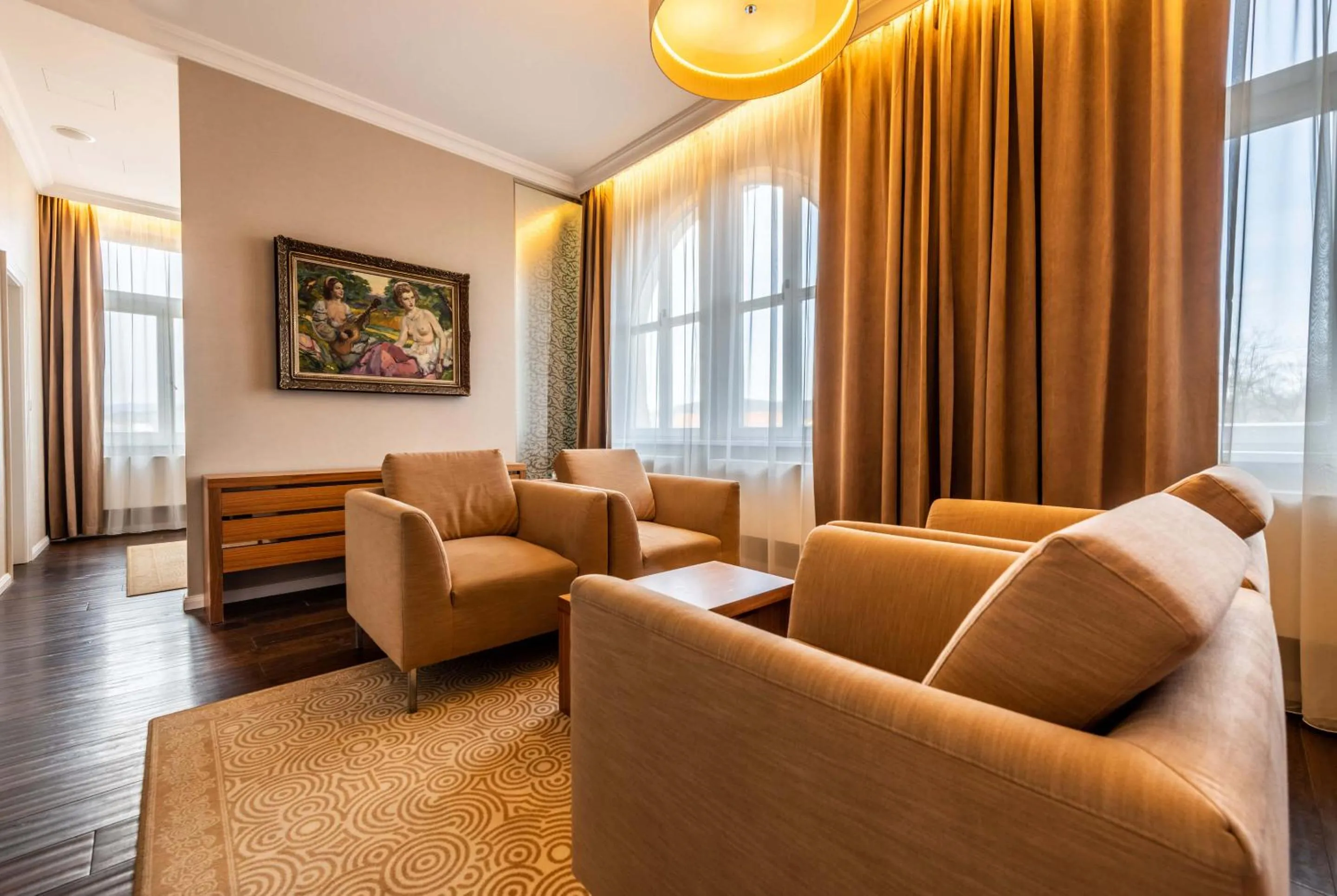 Living room in Hotel Elizabeth