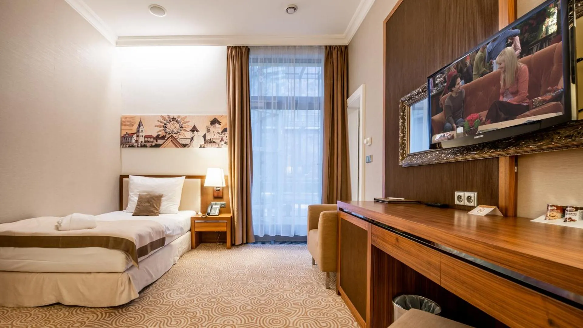 Bed in Hotel Elizabeth