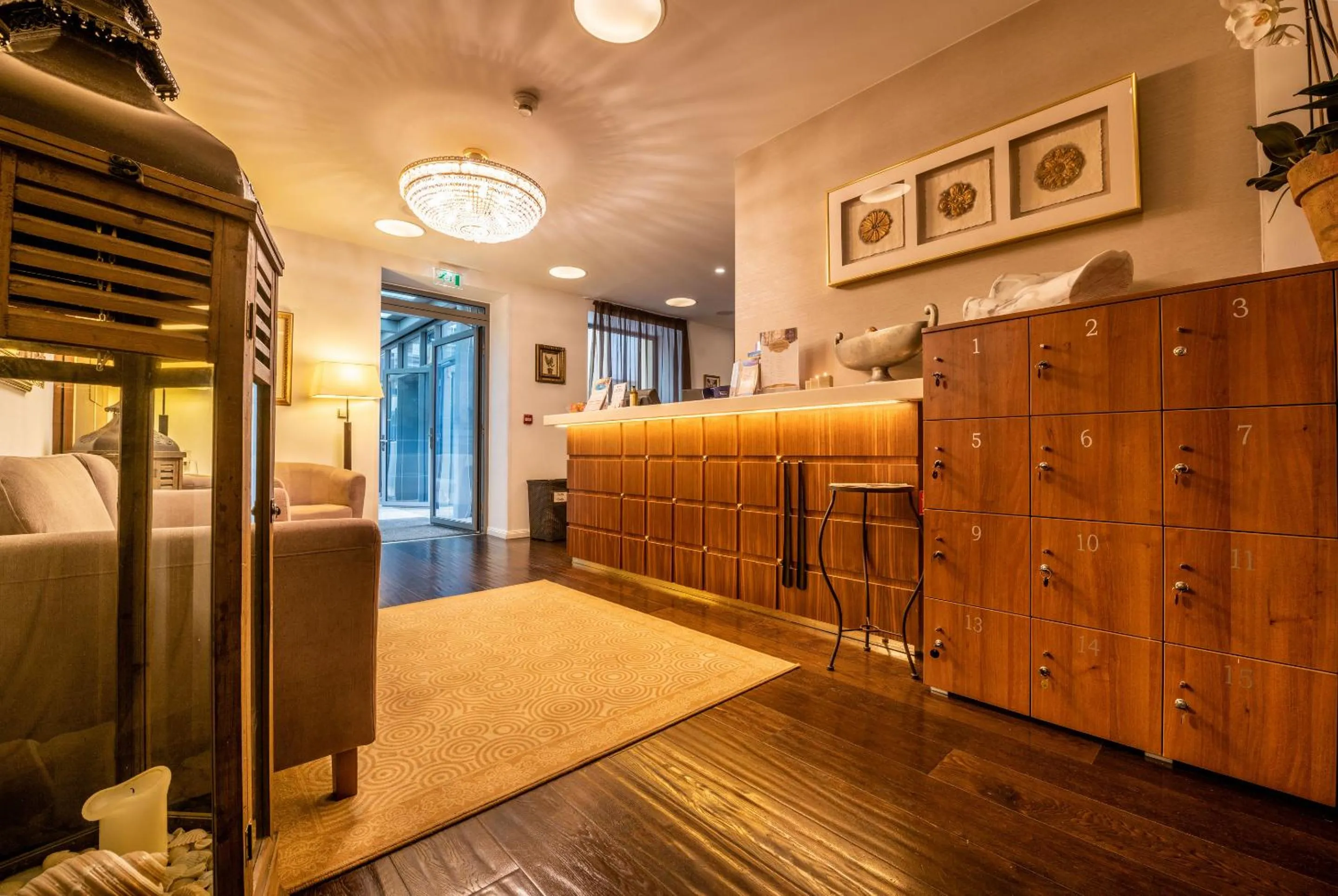 Sauna in Hotel Elizabeth