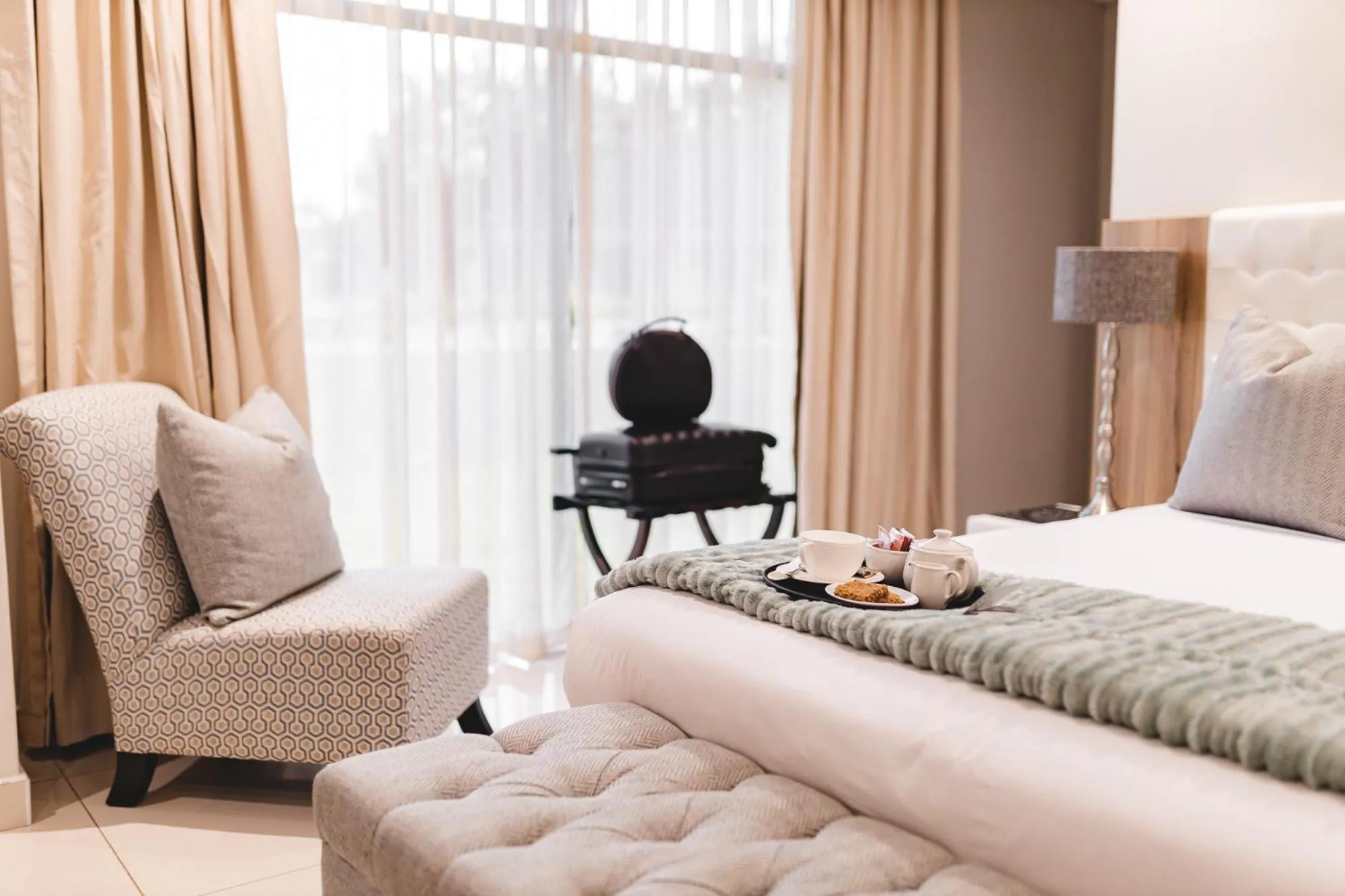 Bed in Aloe Lifestyle Hotel