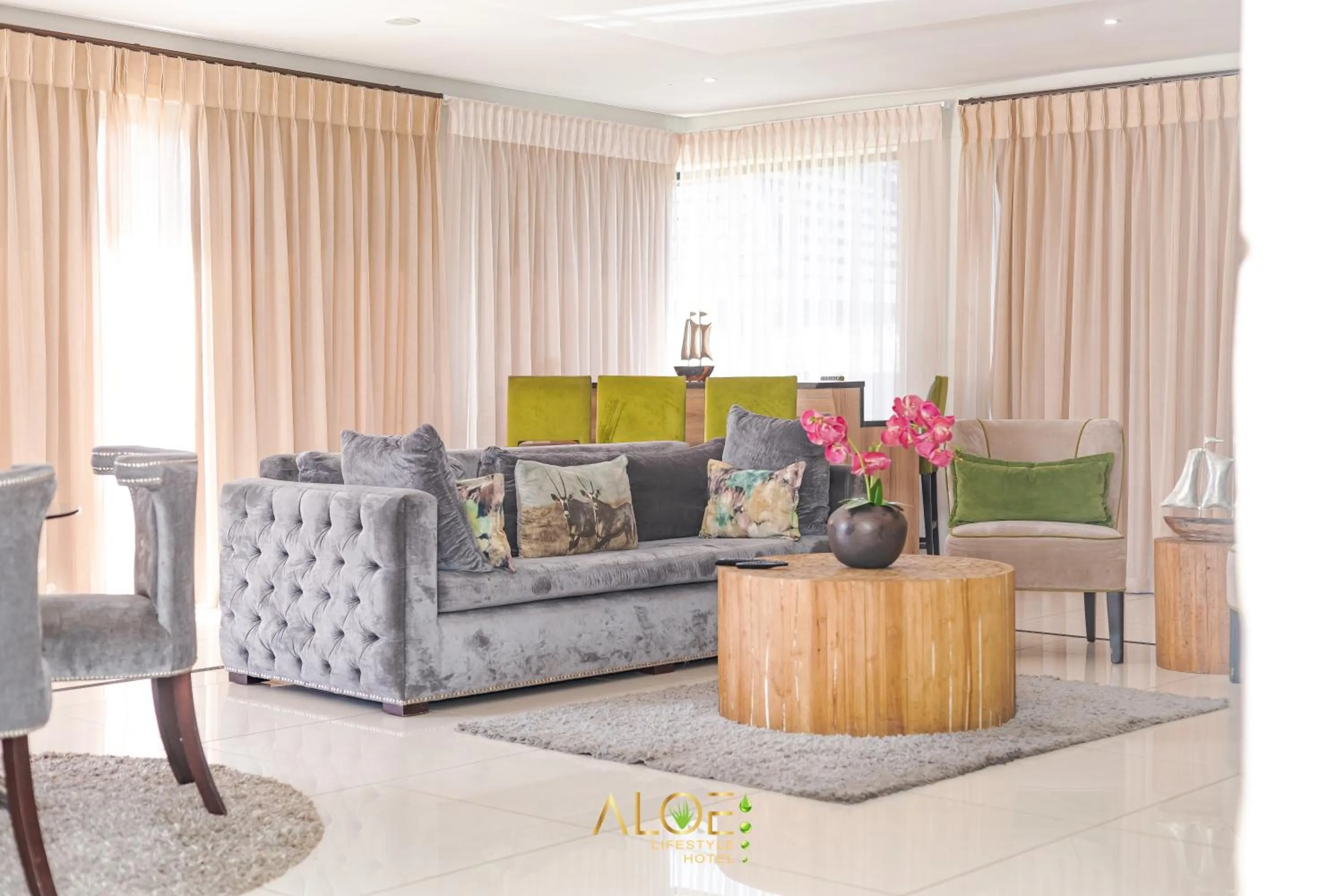 Living room in Aloe Lifestyle Hotel