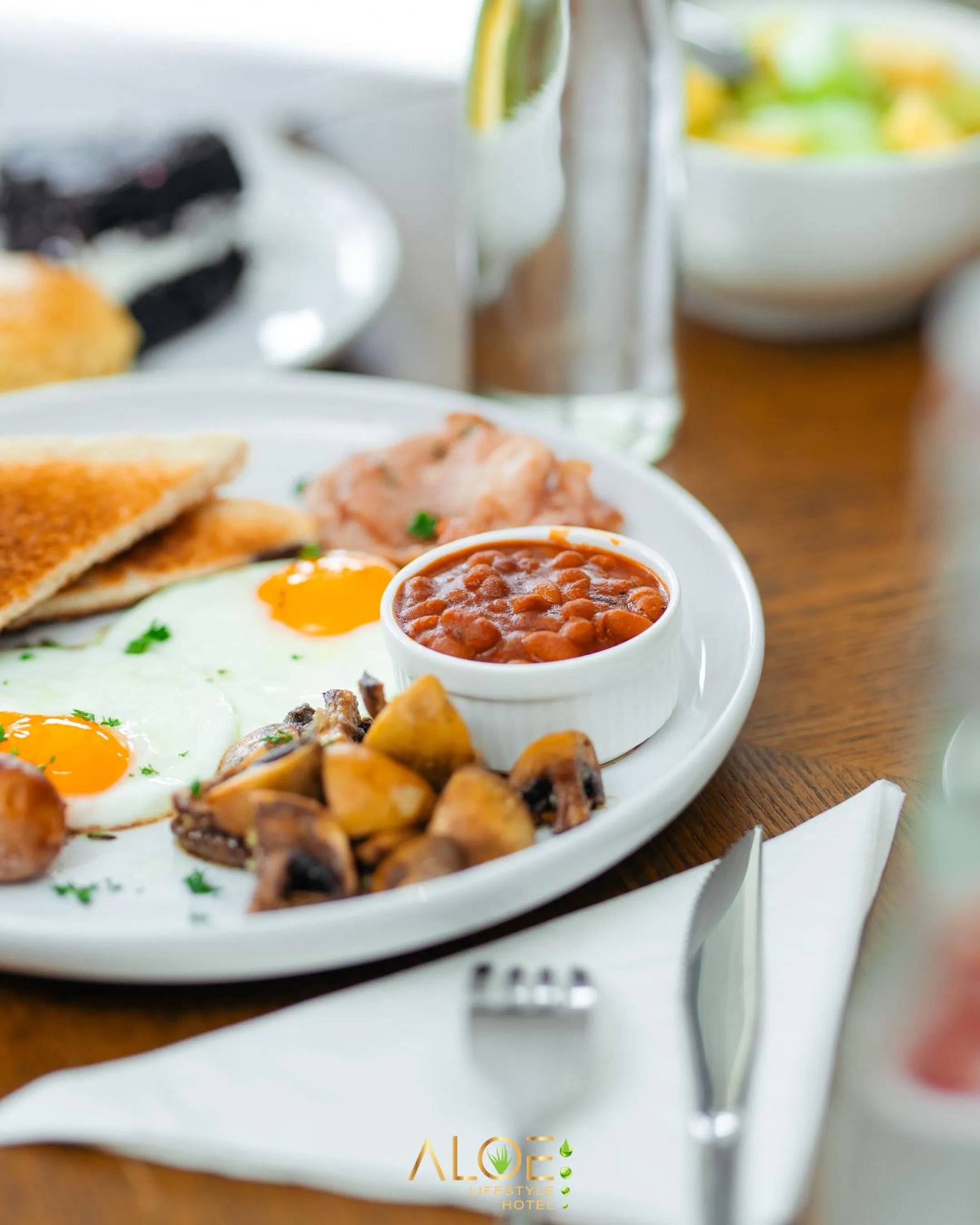 Breakfast in Aloe Lifestyle Hotel
