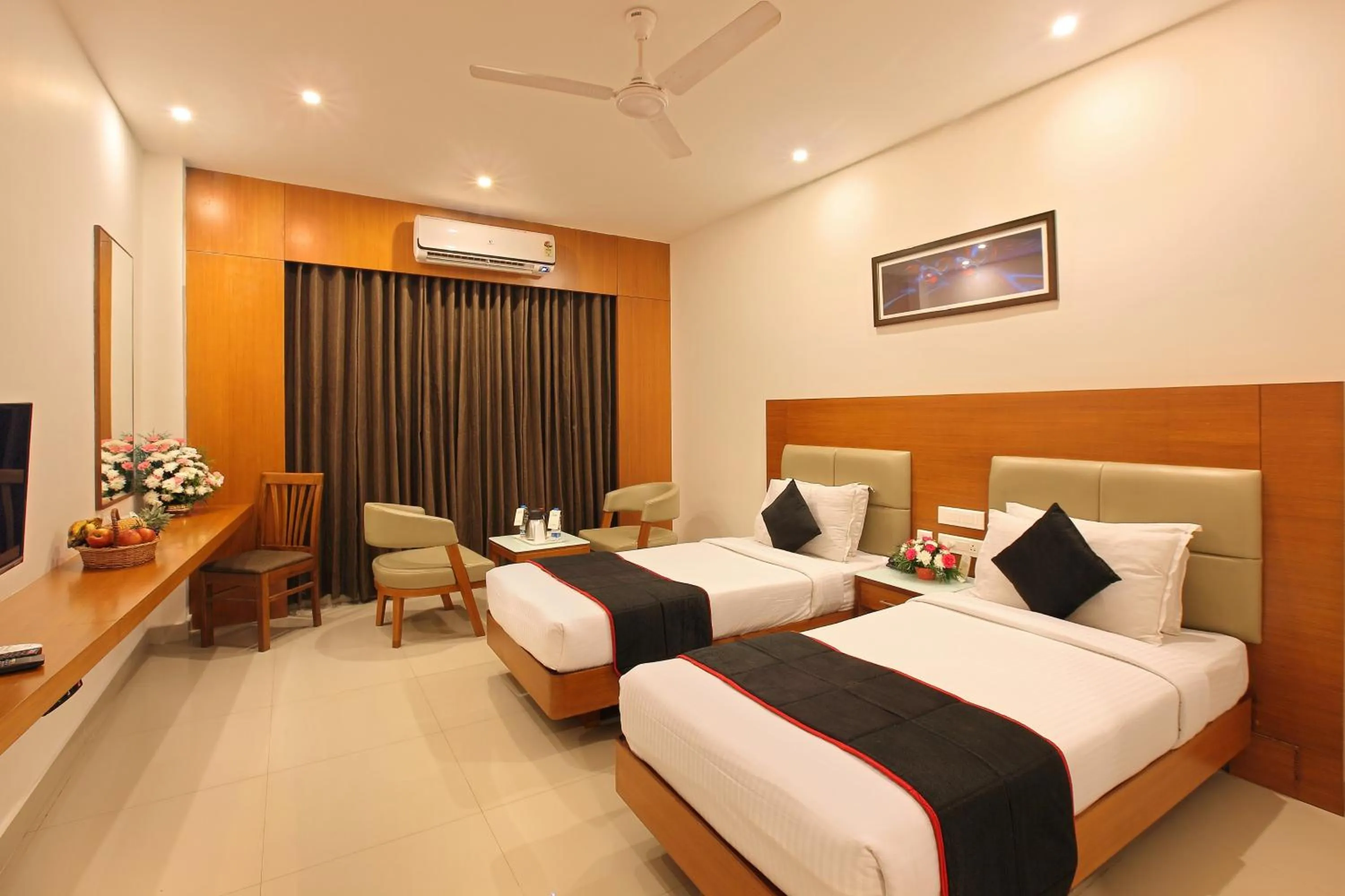 Bed in Park Residency Airport Road