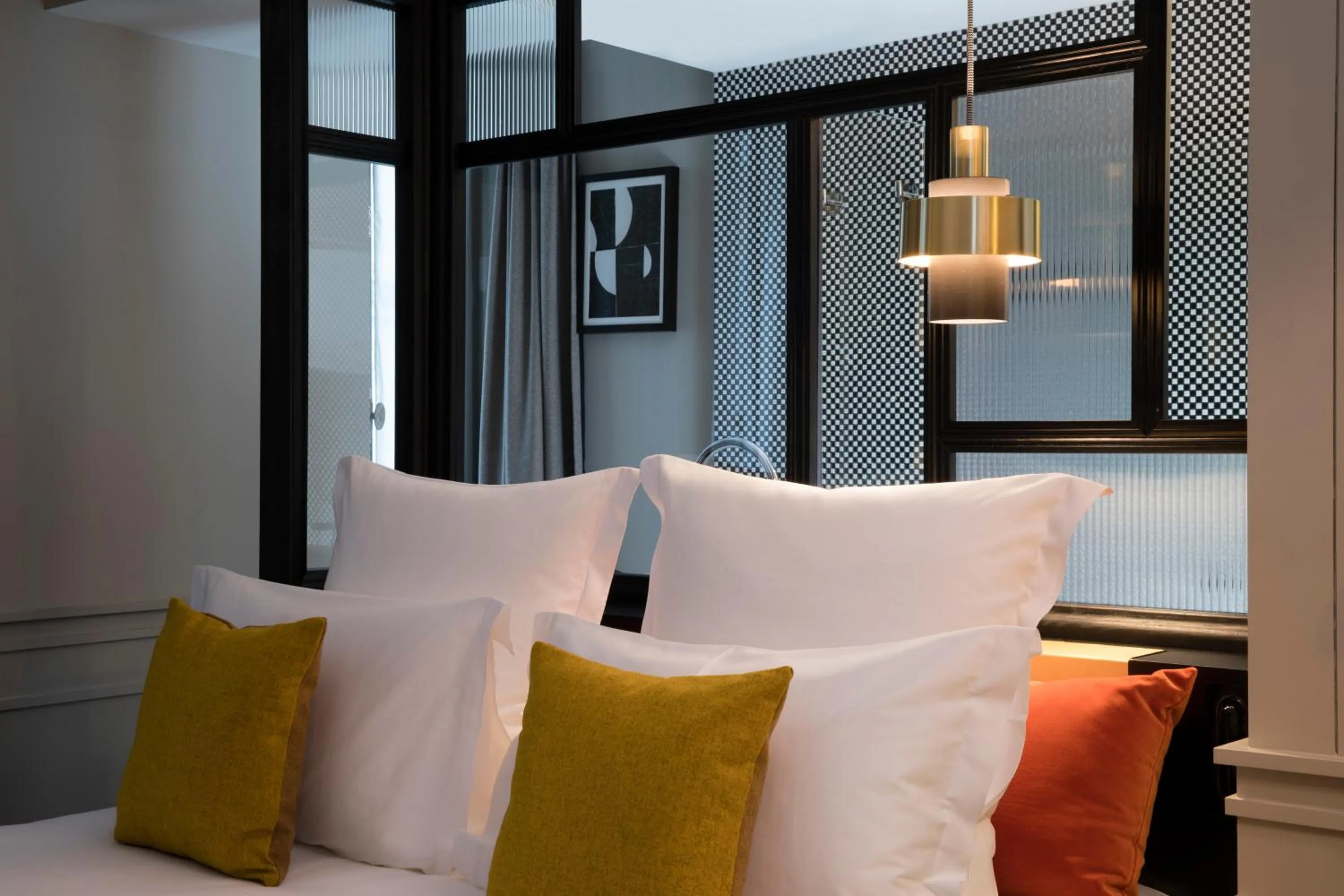 Bed in Hotel Flanelles Paris