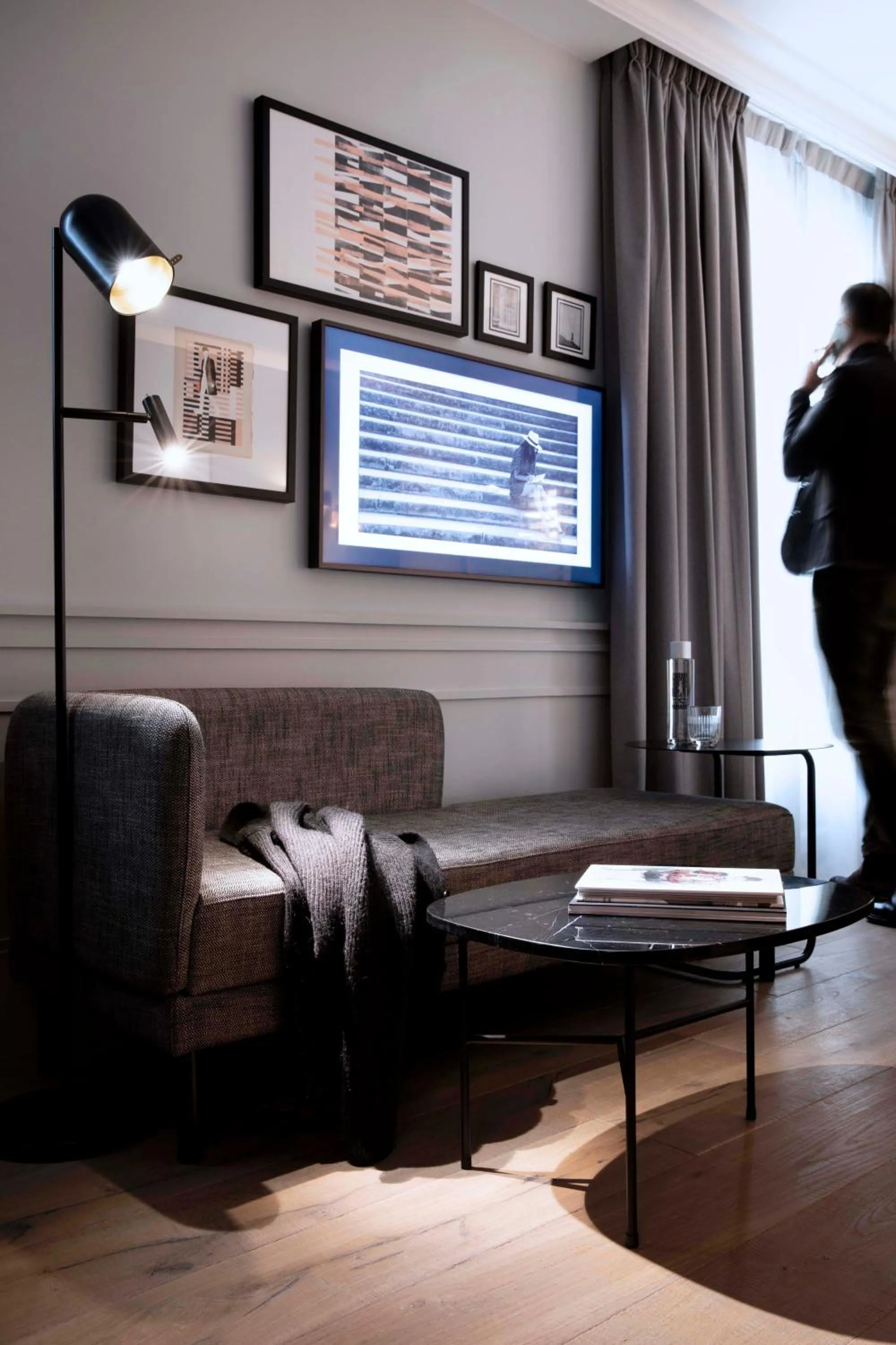 Living room in Maison ELLE Paris