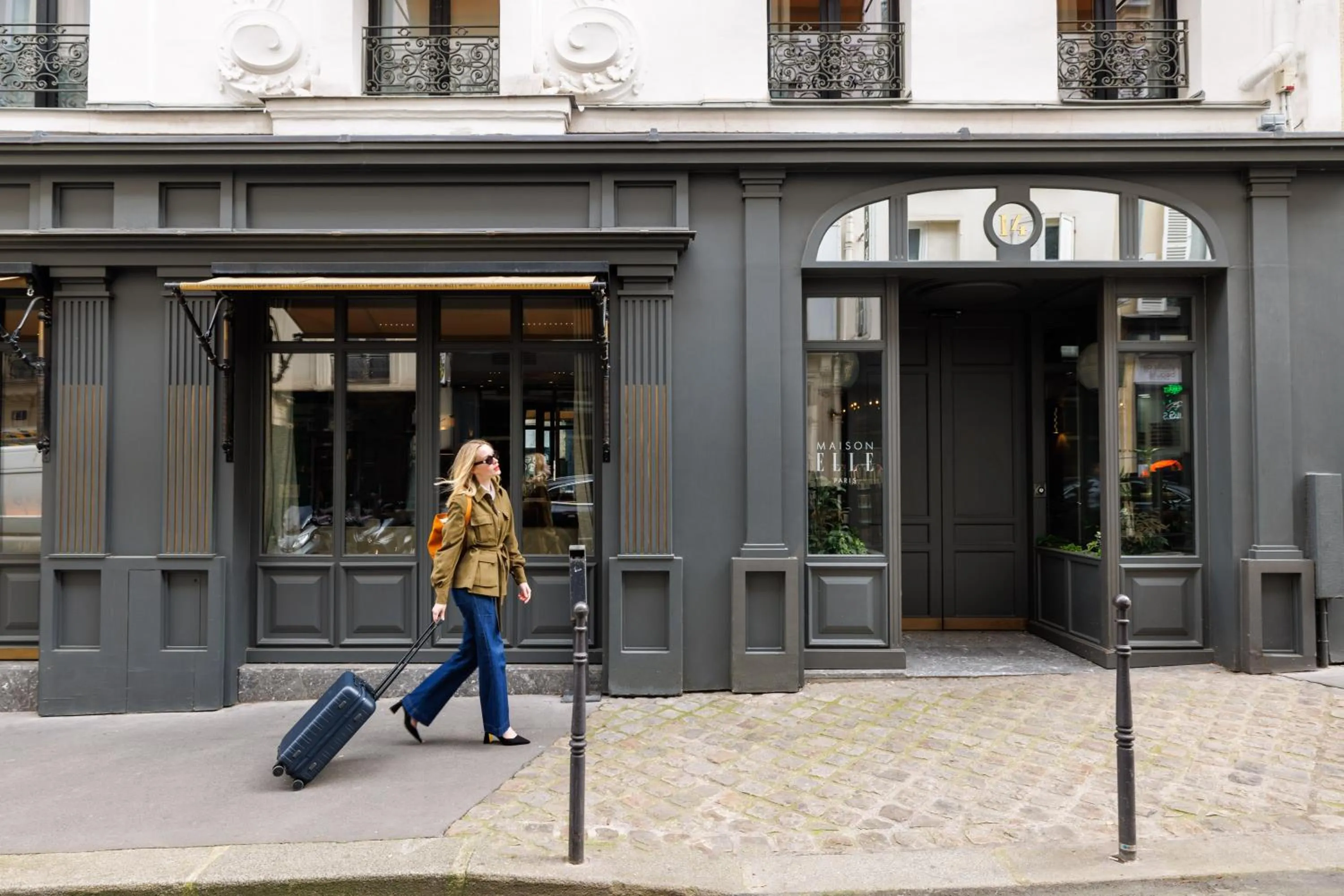 Facade/entrance in Maison ELLE Paris