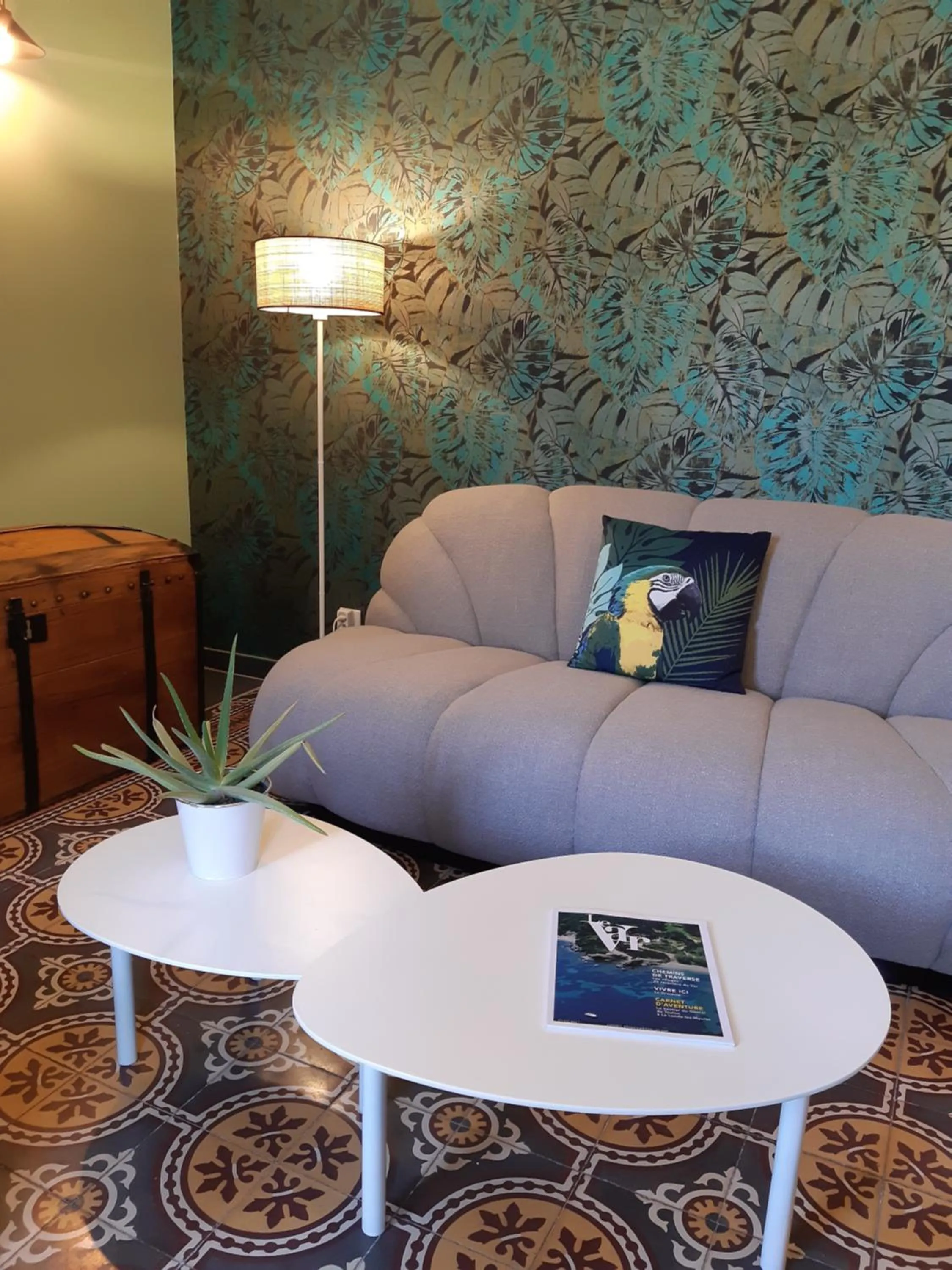 Living room in Hôtel Restaurant Notre Dame