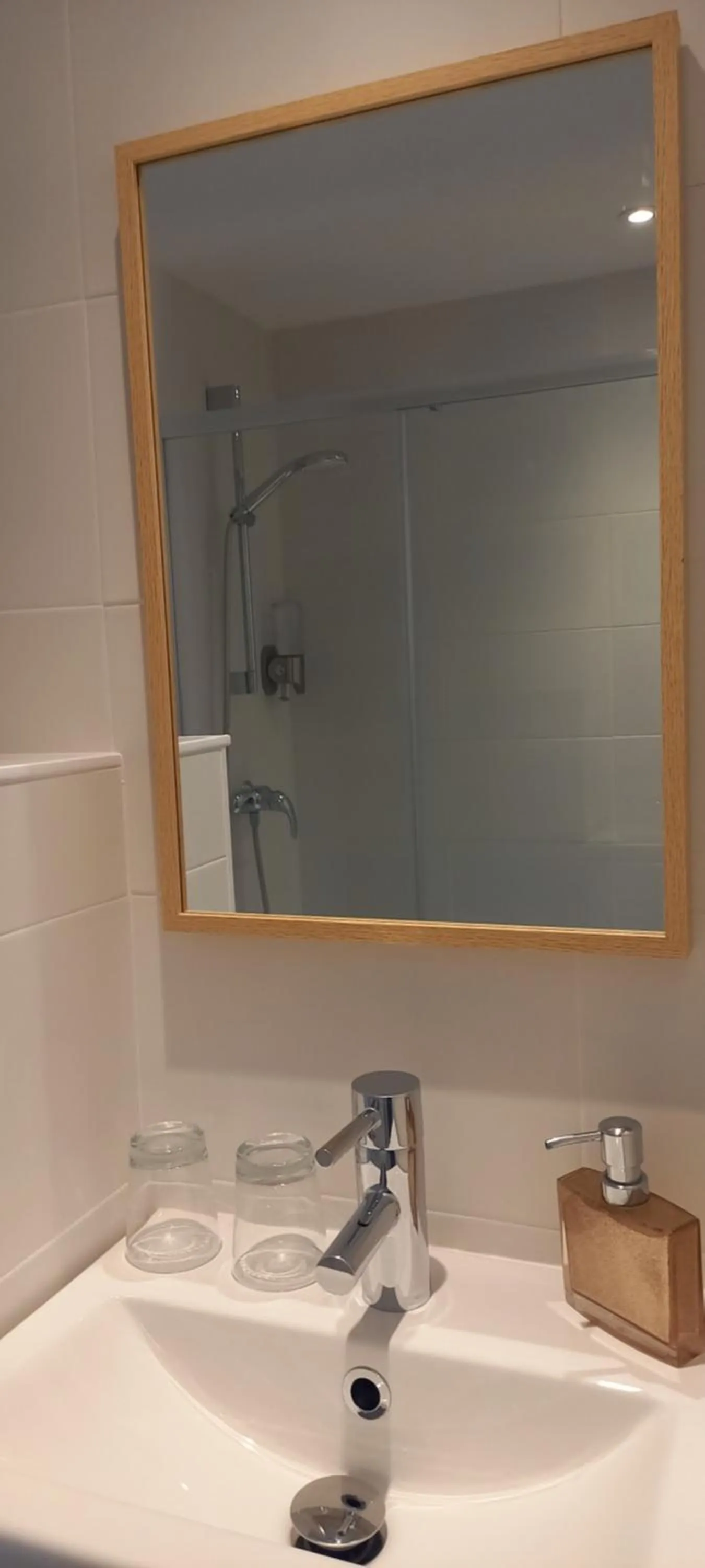 Bathroom in Hôtel Restaurant Notre Dame