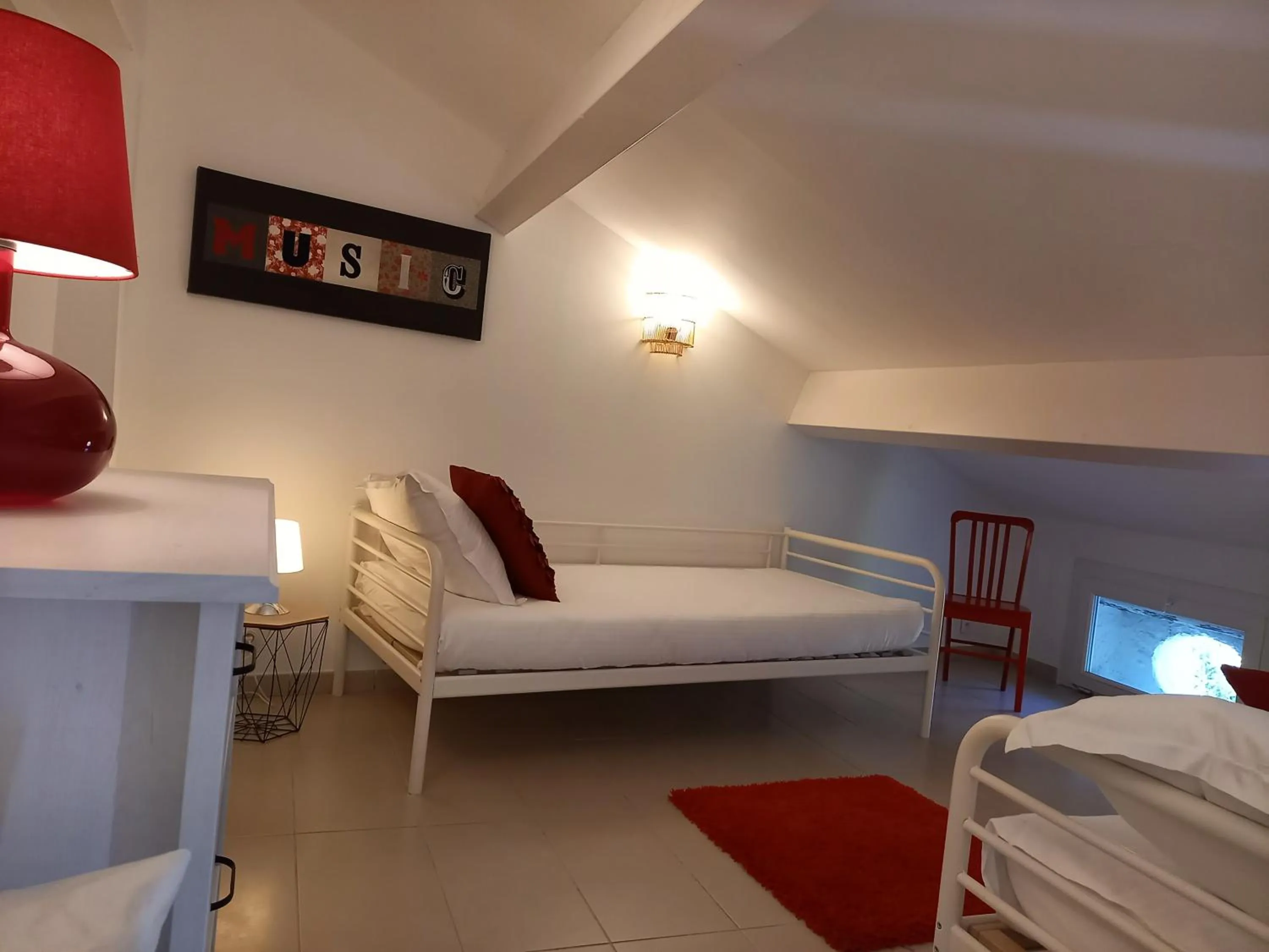 Bedroom, Bed in Hôtel Restaurant Notre Dame