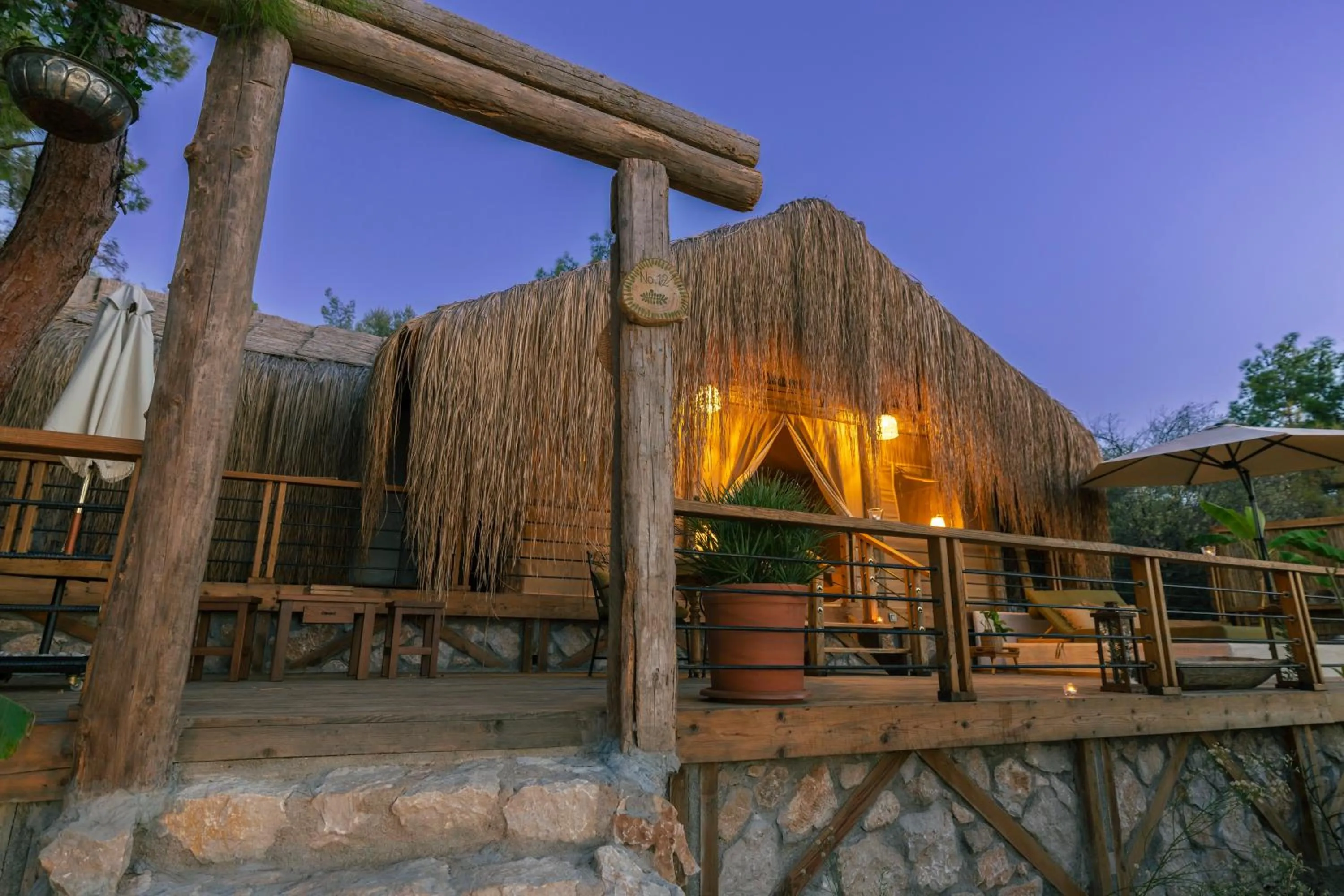 Patio in Perdue Hotel