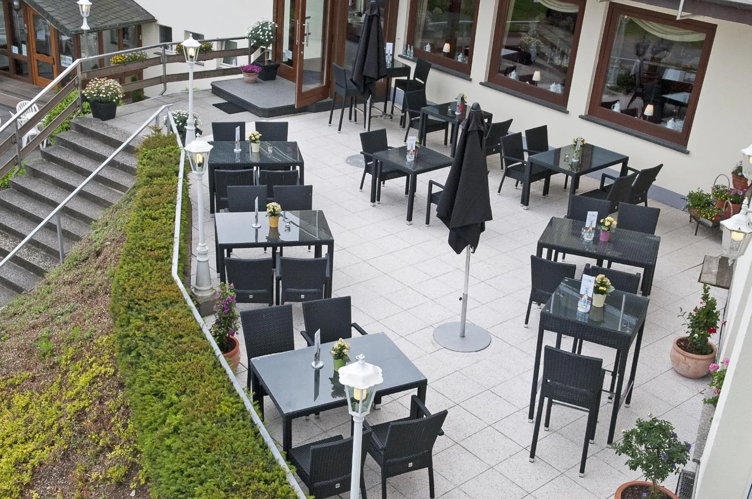 Balcony/Terrace in Hotel Haus am See