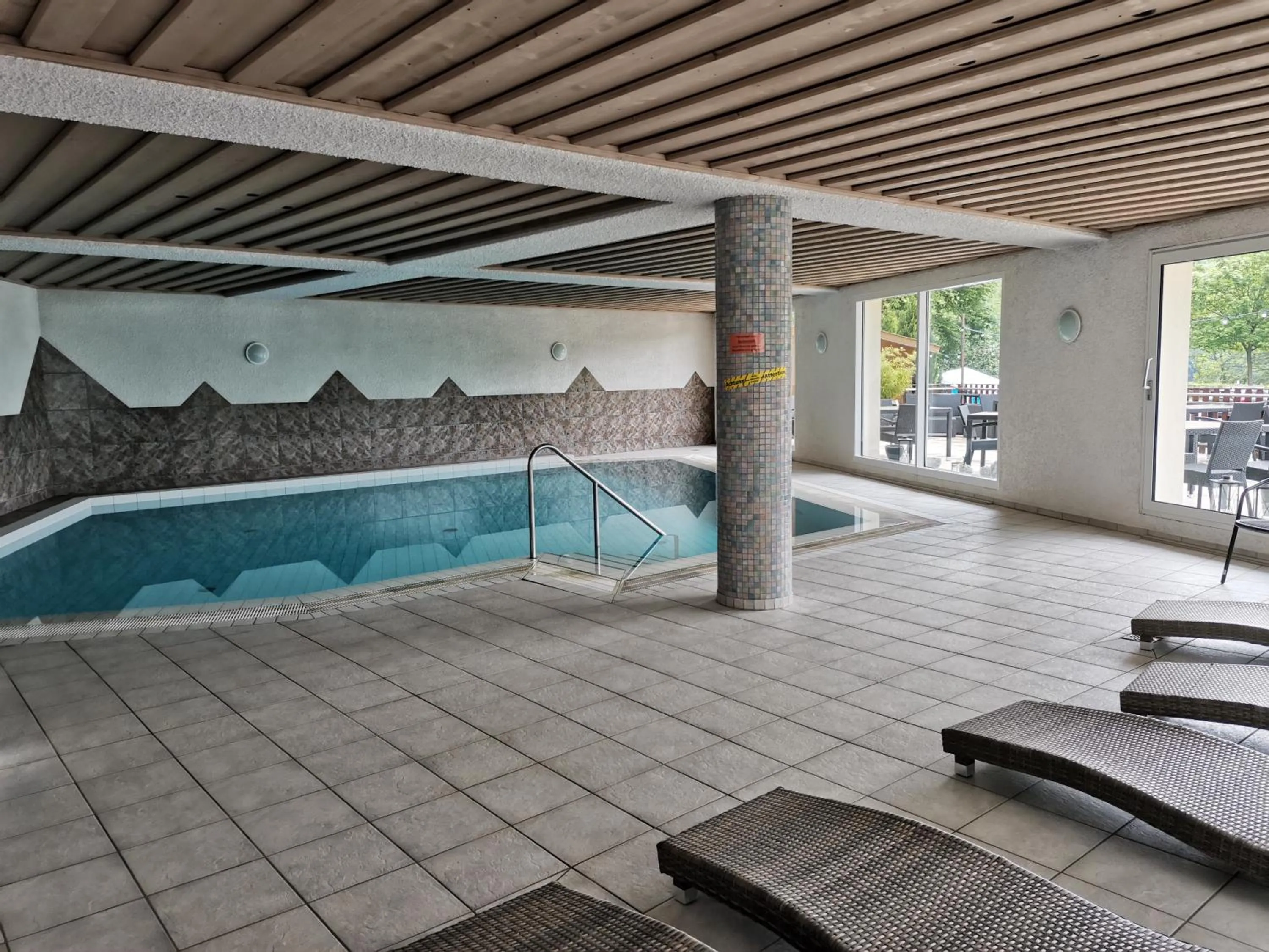 Swimming pool in Hotel Haus am See