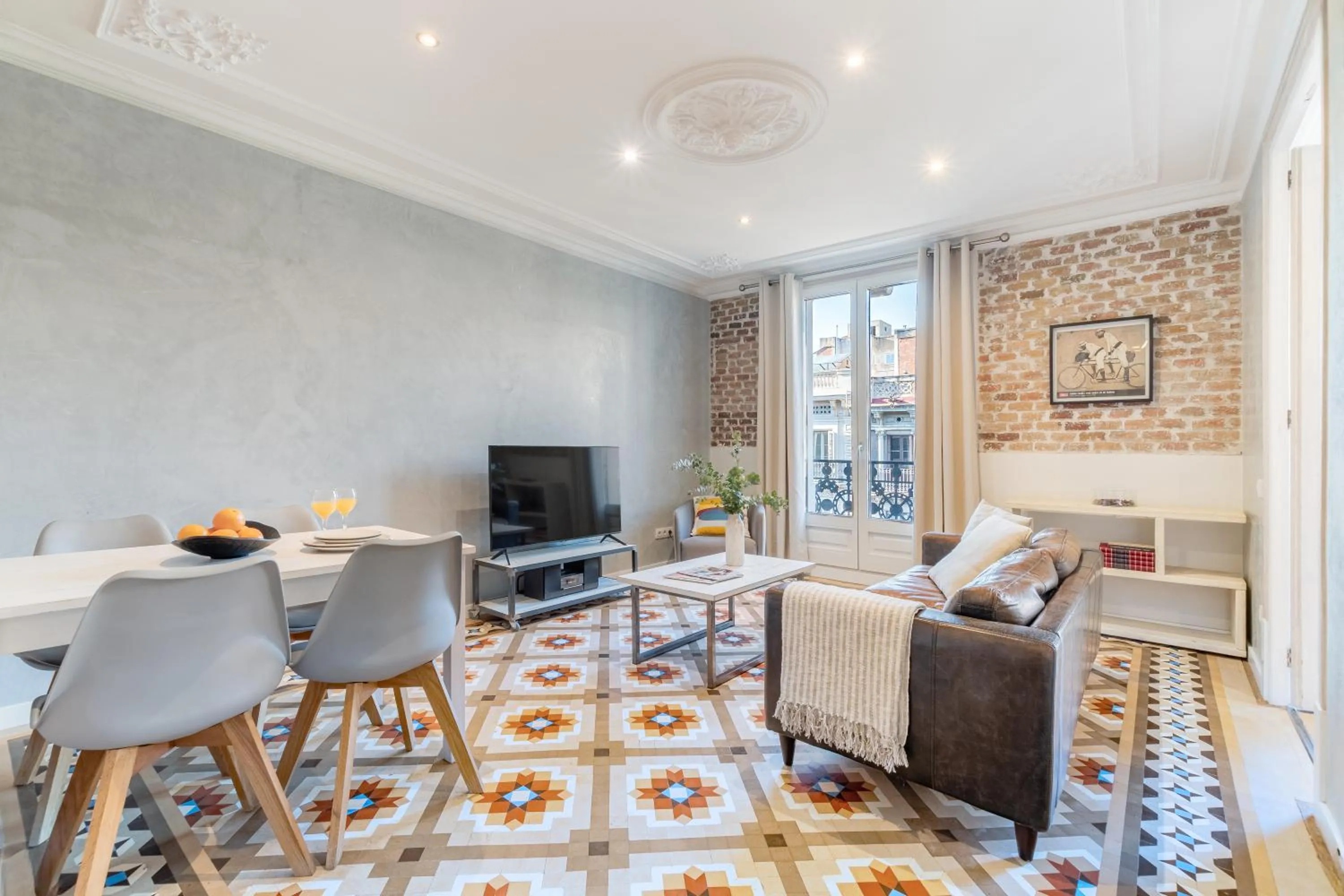 TV and multimedia in Fuster Apartments by Aspasios