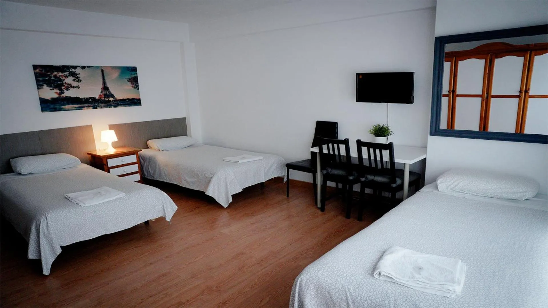 Bed in Pension Santa Rita