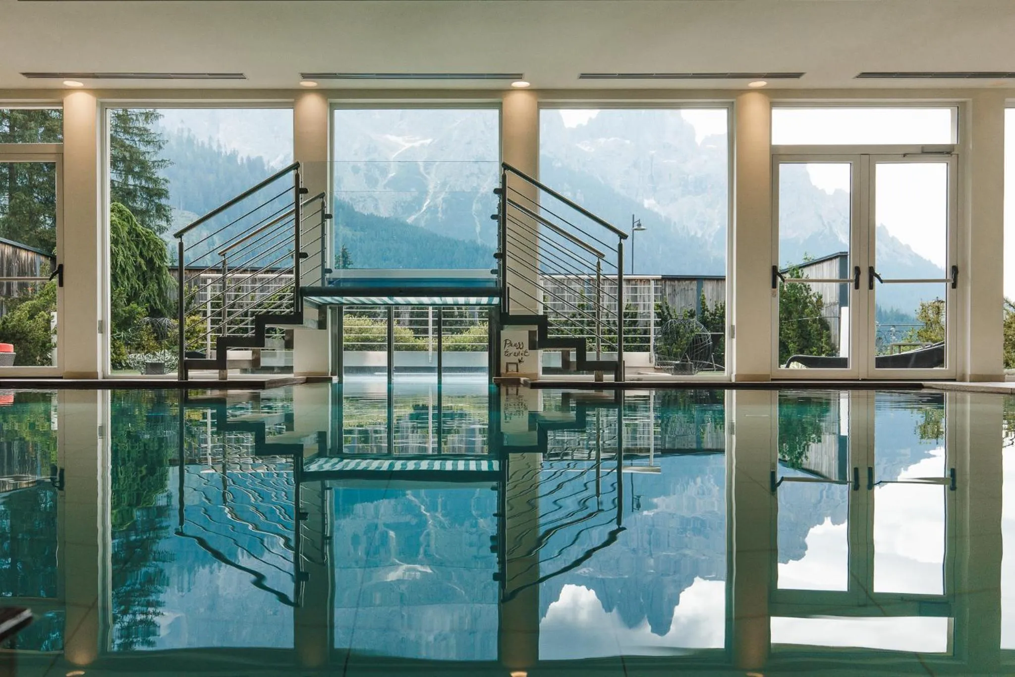 Swimming pool in Sayonara Nature & Wellness Hotel