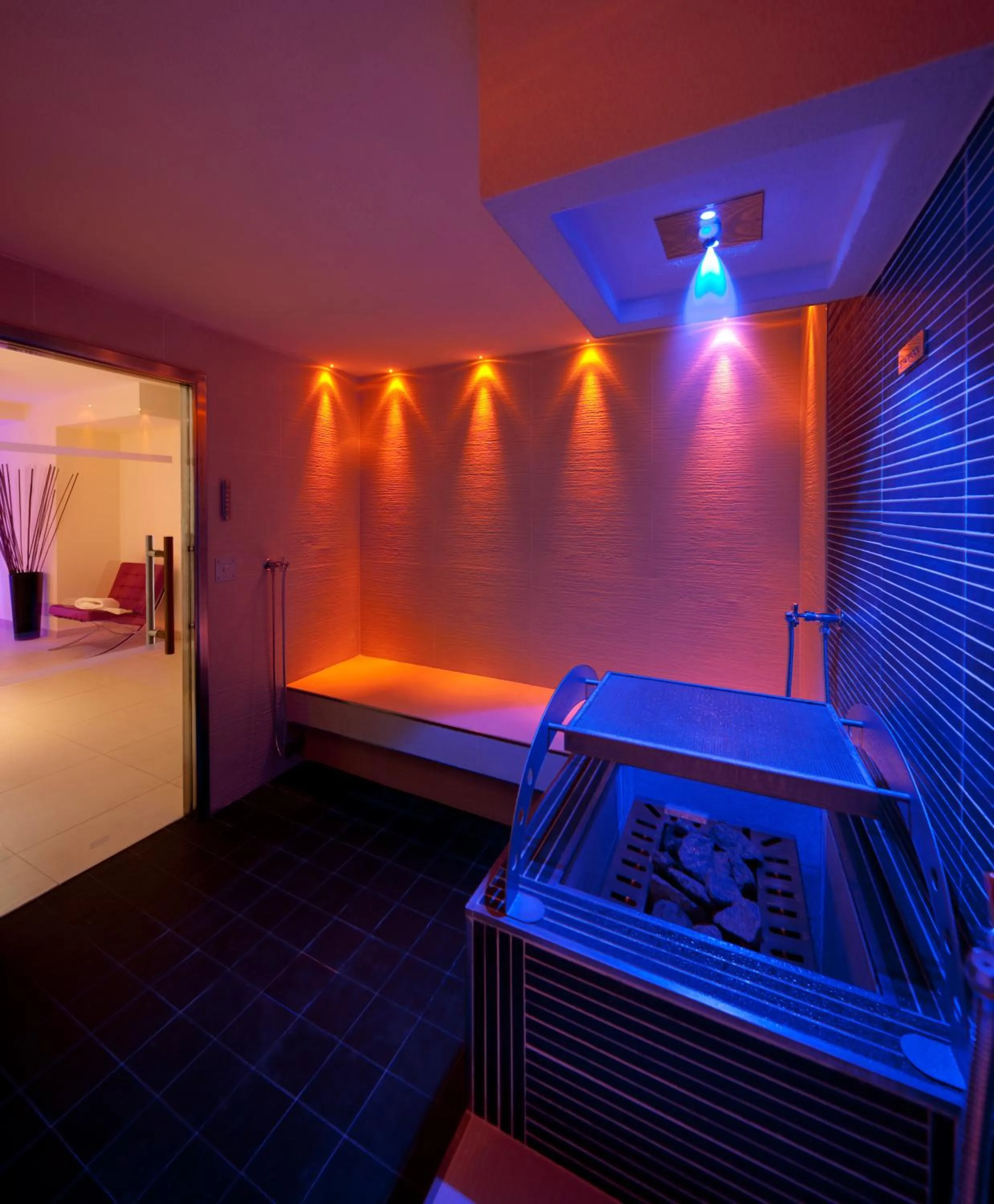 Steam room in Sayonara Nature & Wellness Hotel