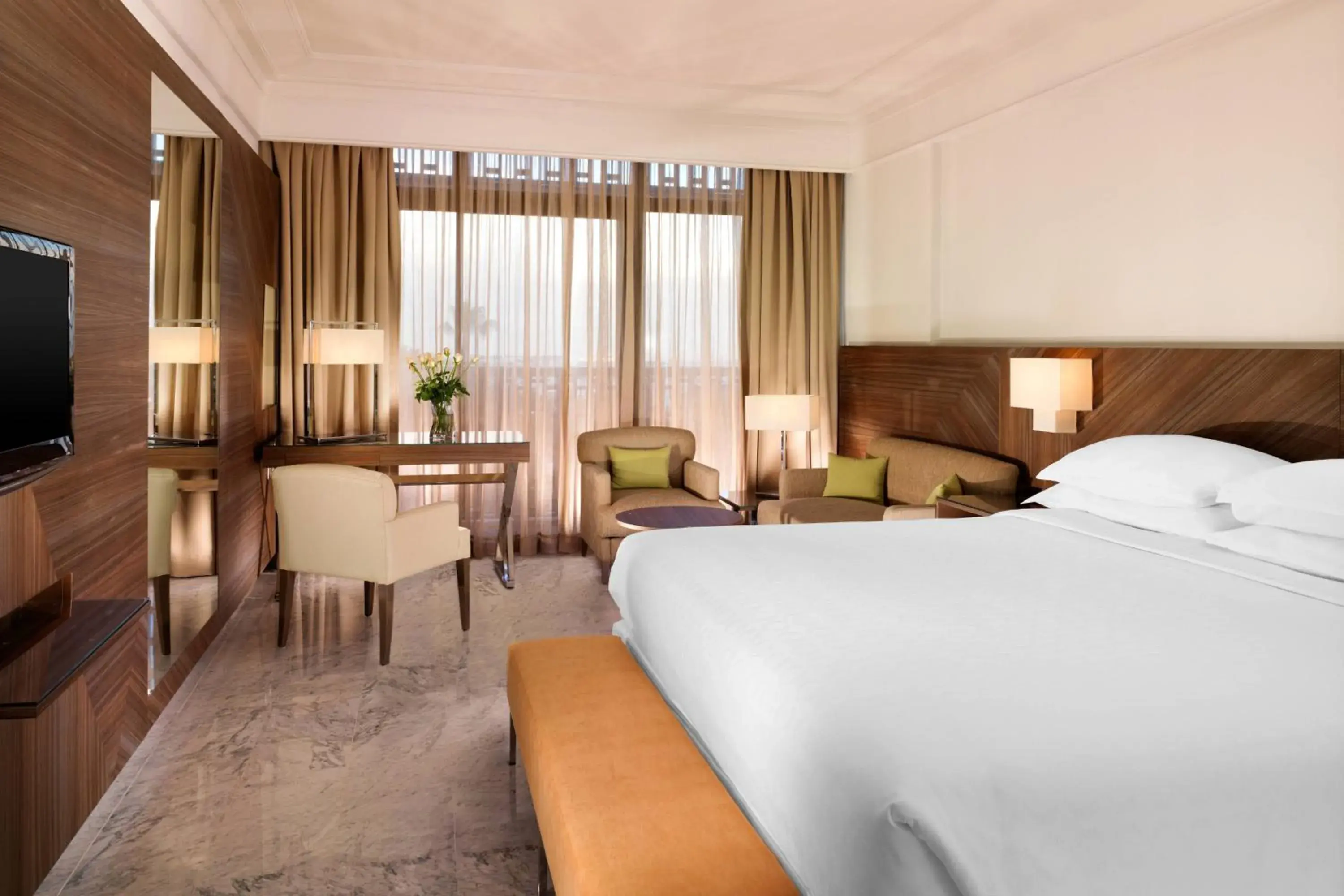 Club level, Guest room, 1 King, High floor, Pool access in Sheraton Tunis Hotel Club level, Guest room, 1 King, High floor, Pool access in Sheraton Tunis Hotel