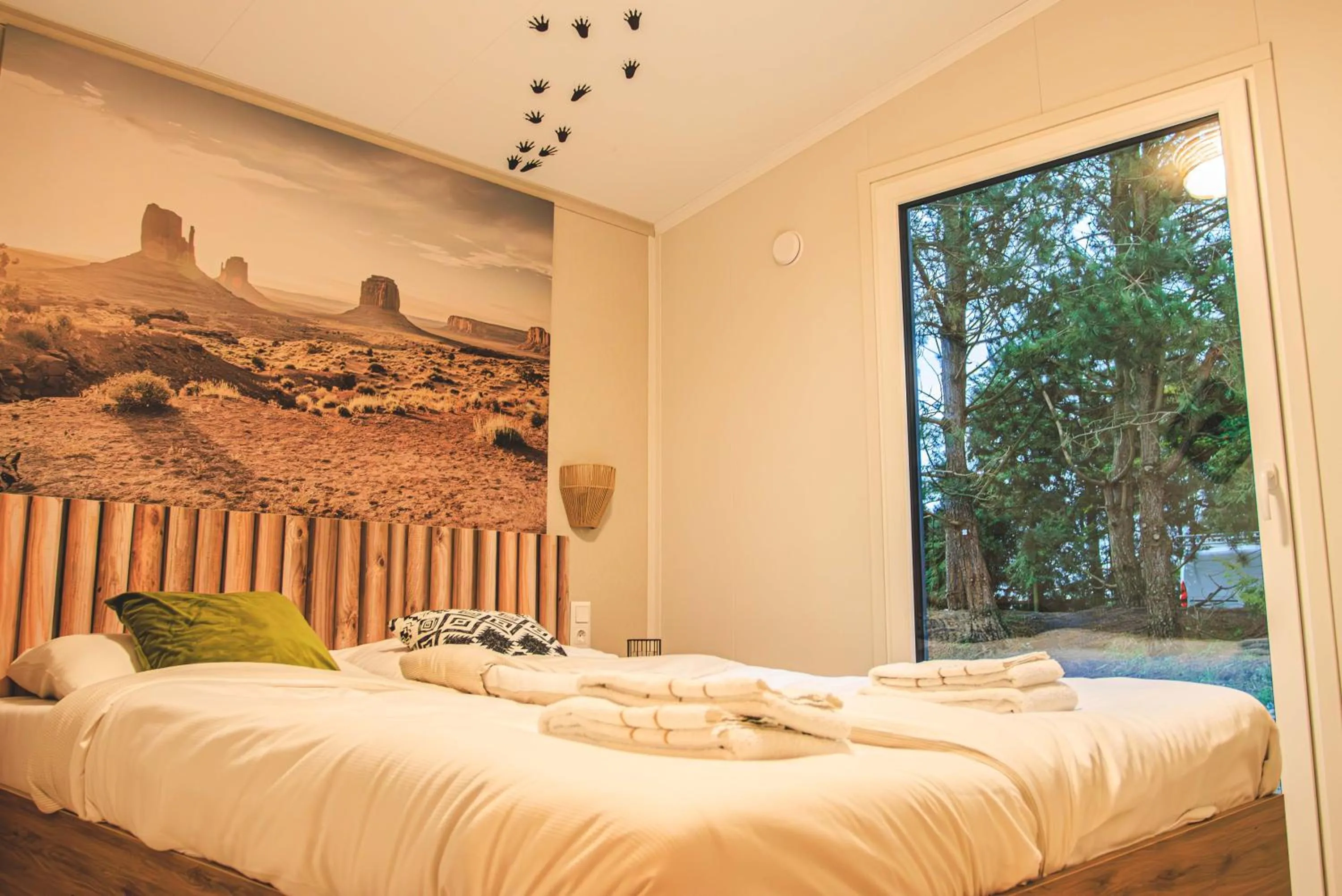 Bed in Vakantiepark Slagharen