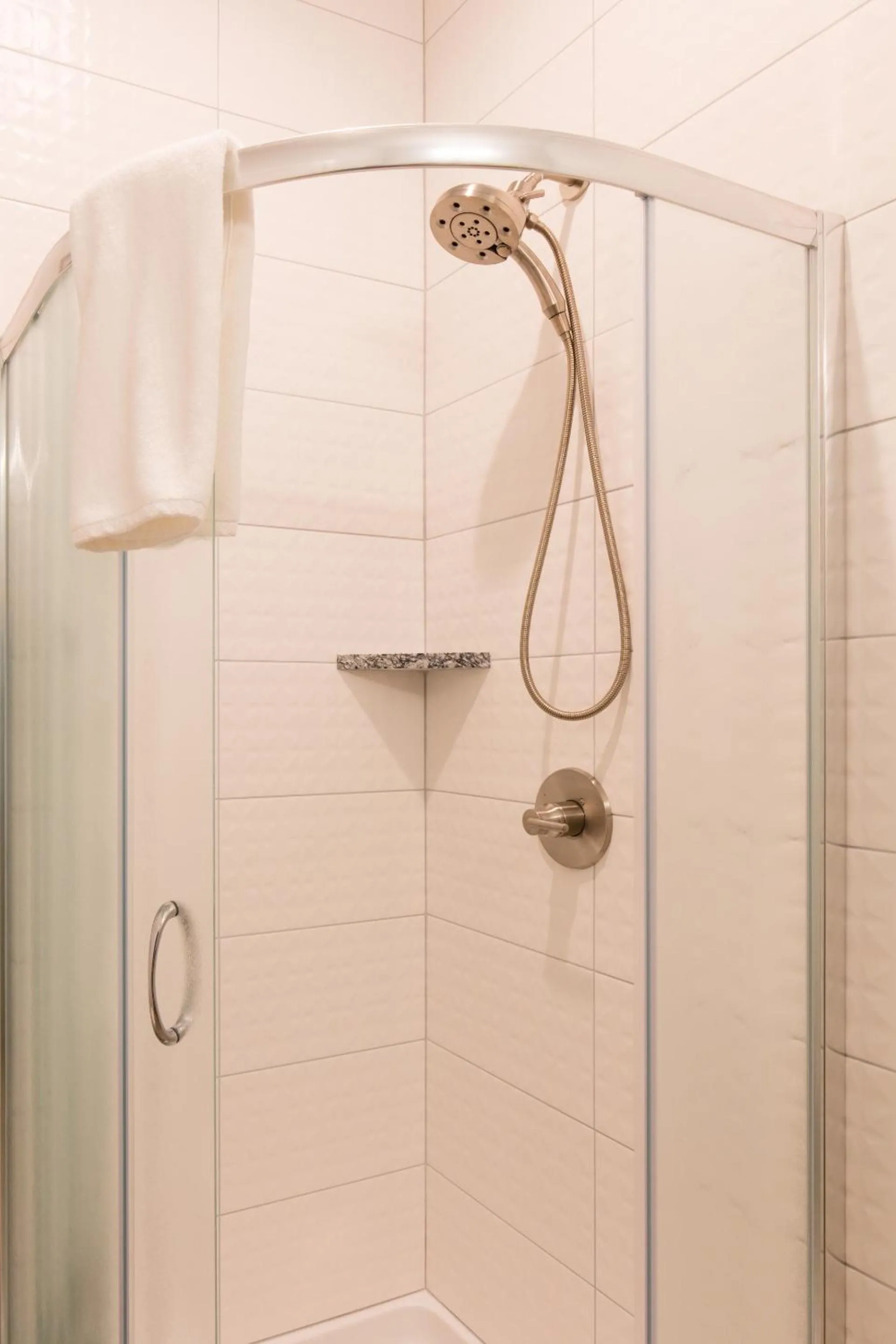 Bathroom in The Web Suites