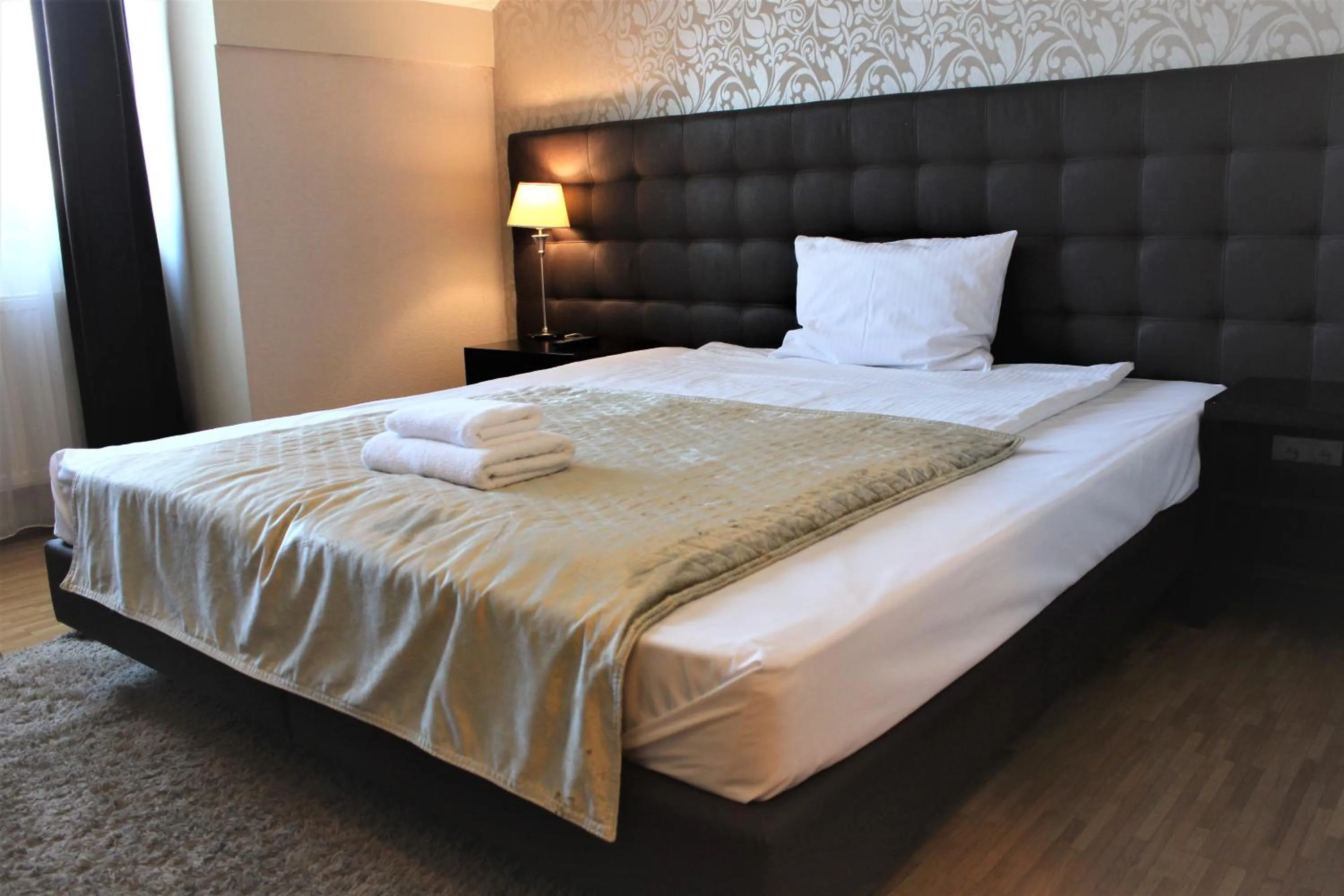 Bed in Hotel Oriza