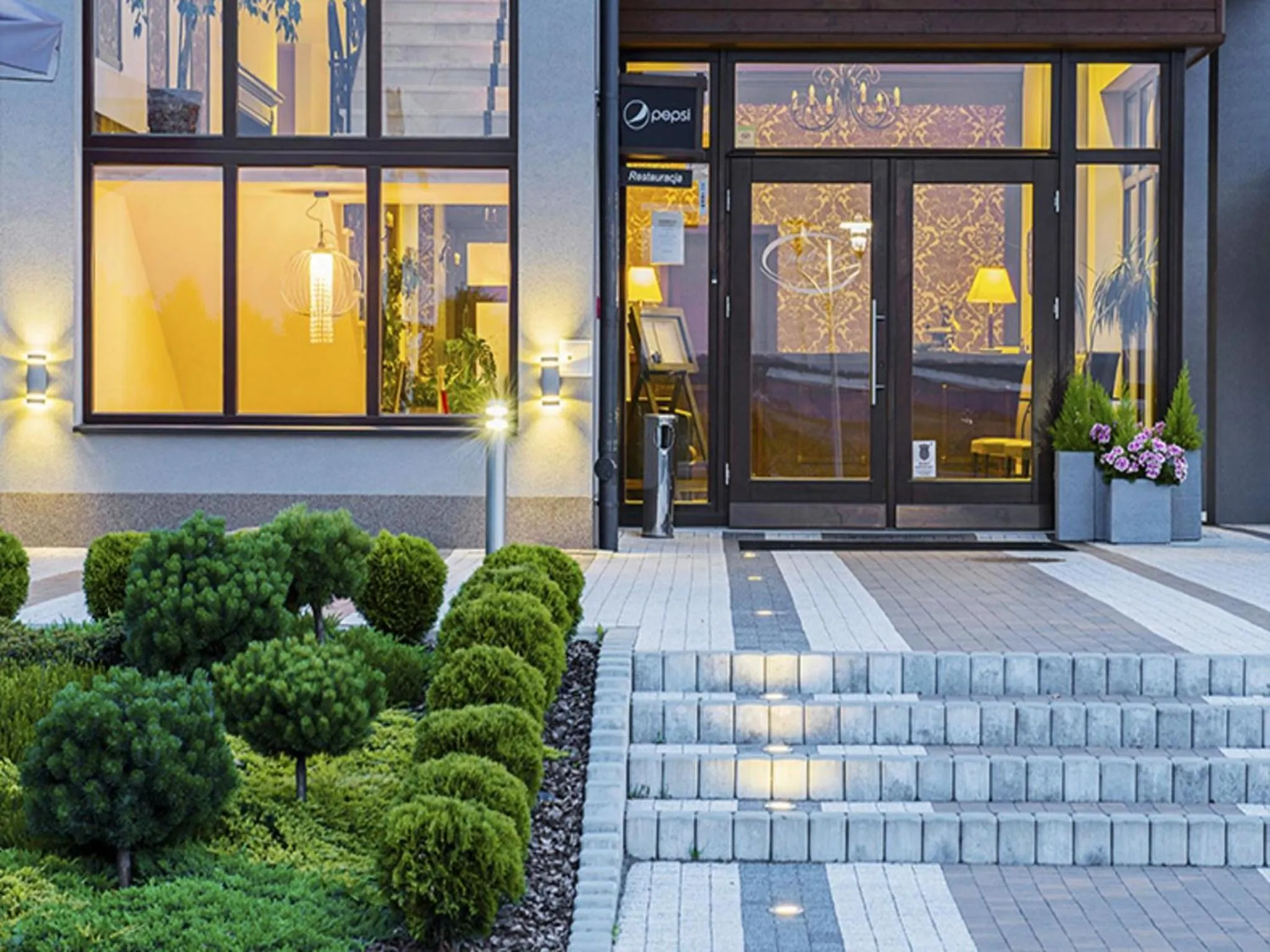 Facade/entrance in Hotel Oriza