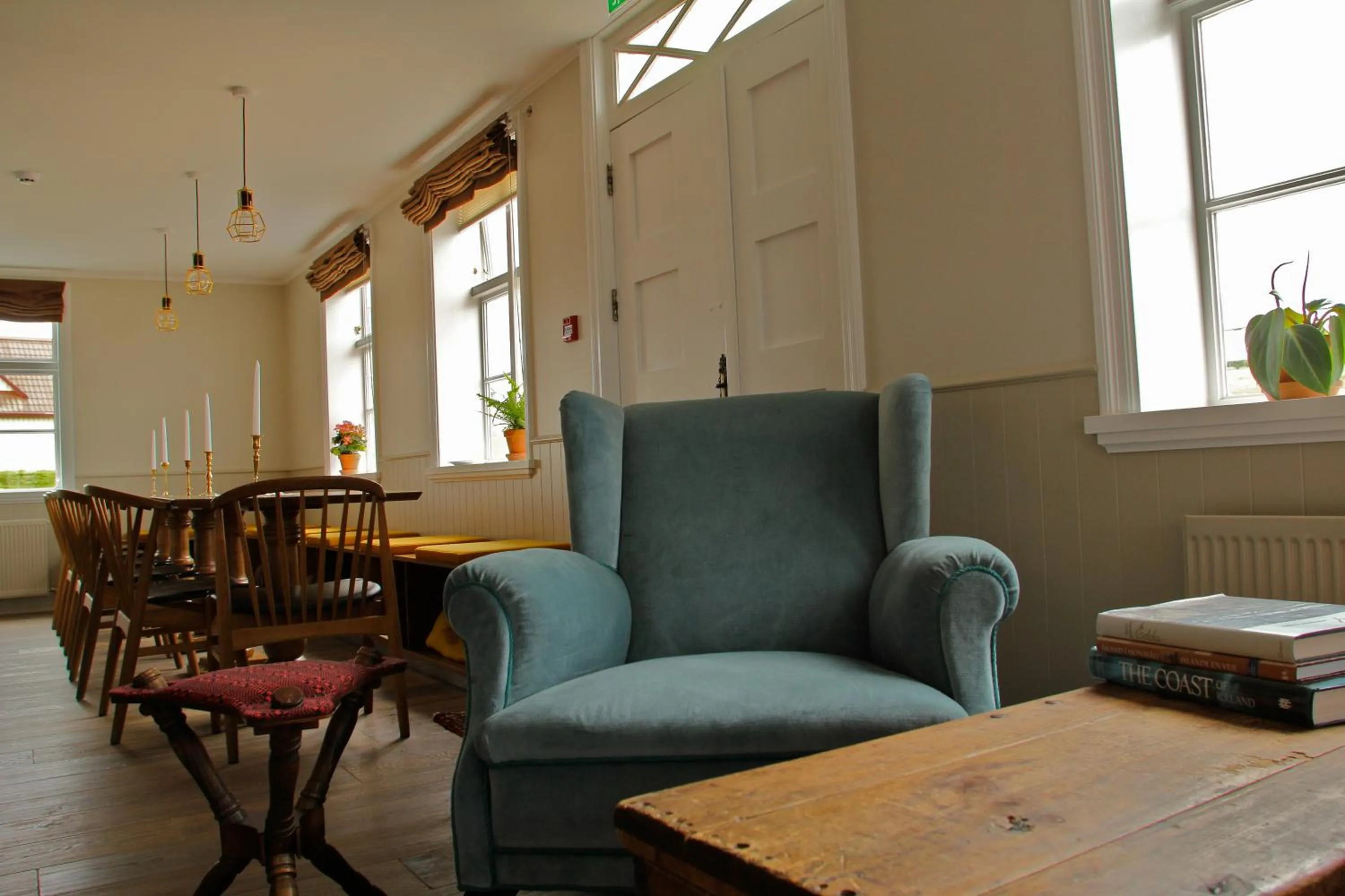 Lounge or bar in Hótel Egilsen