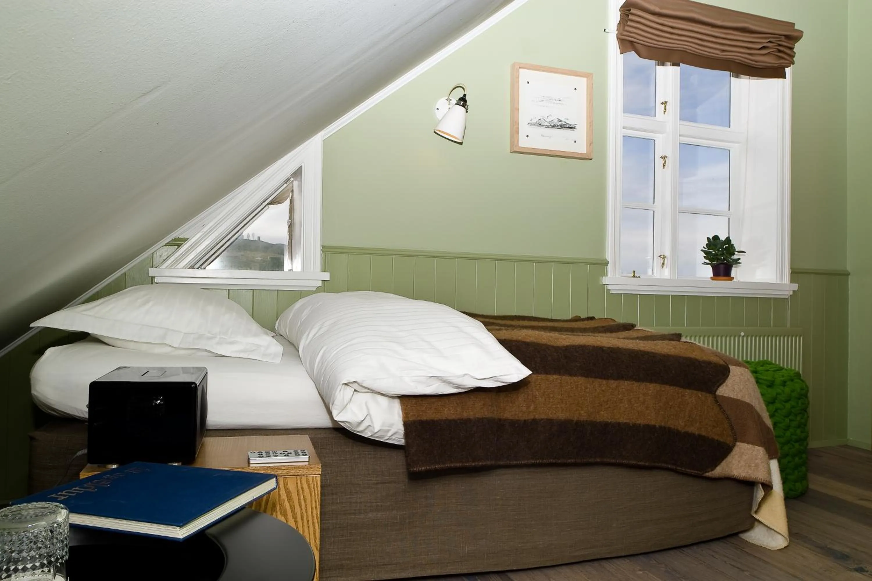 Bed in Hótel Egilsen