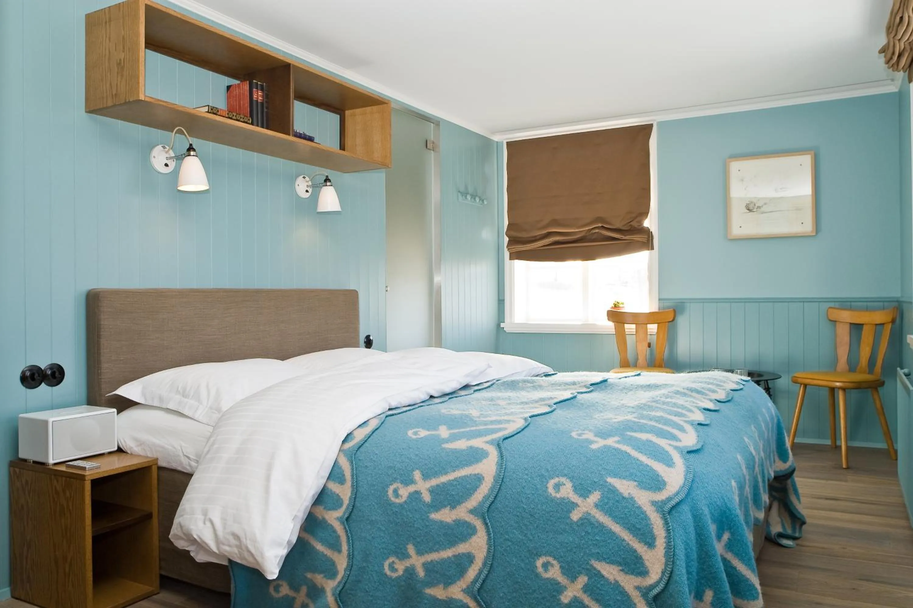 Bed in Hótel Egilsen