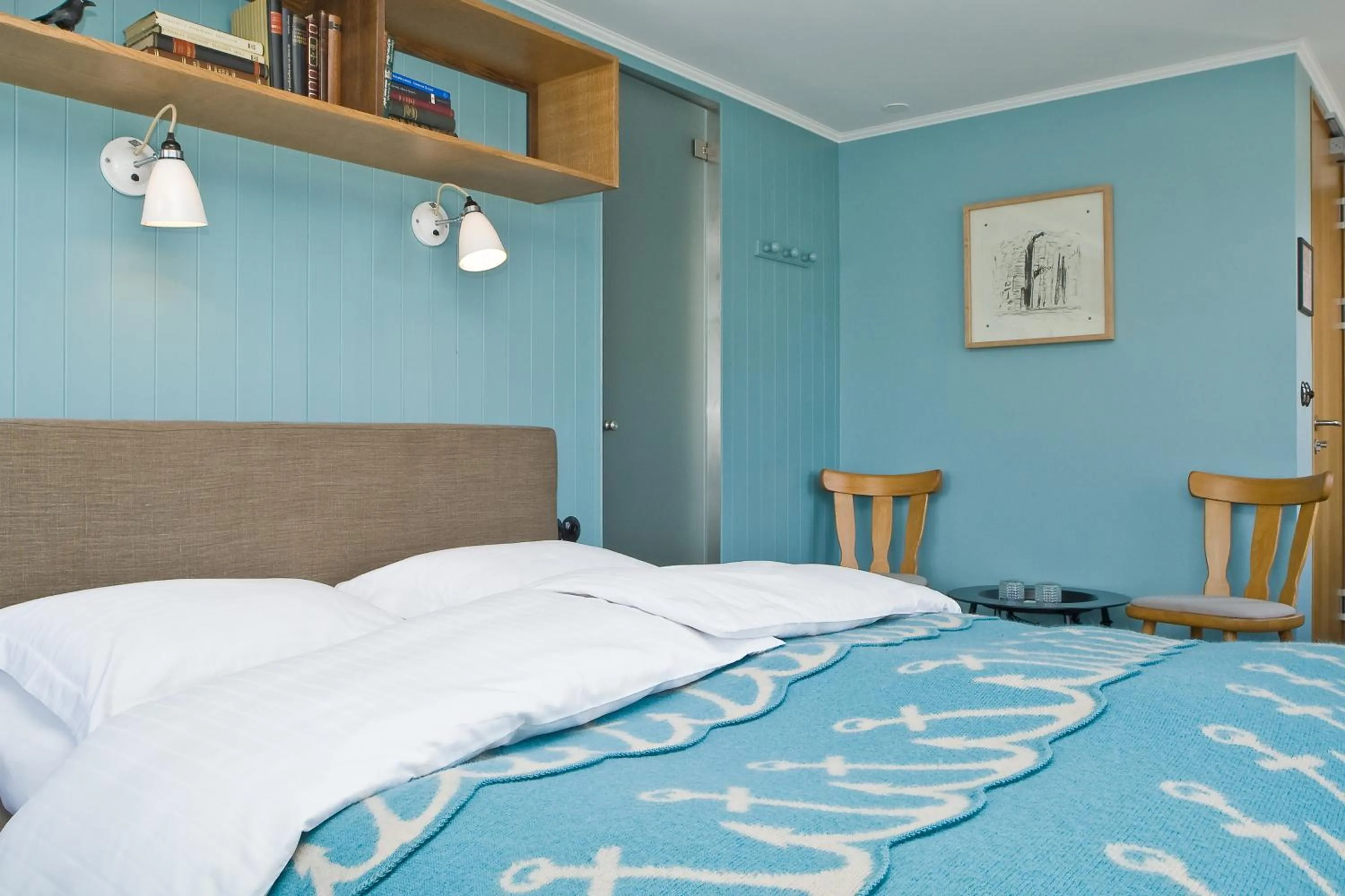 Bed in Hótel Egilsen