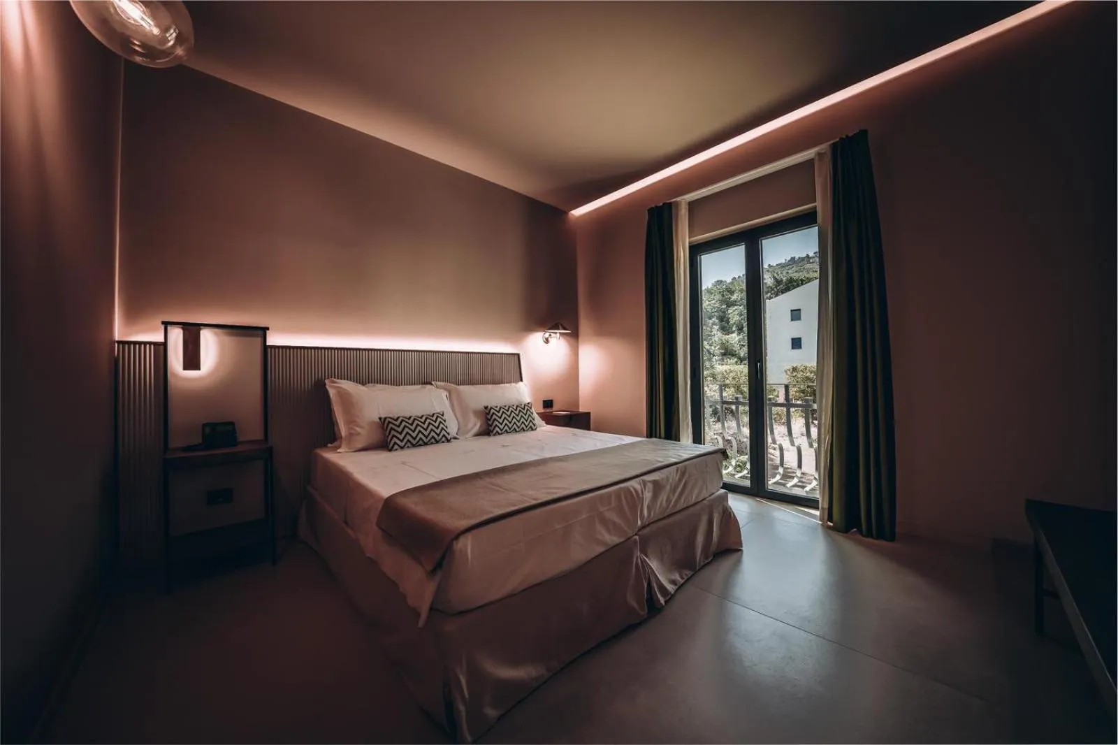 Bed in ananea Tropea Yachting Resort