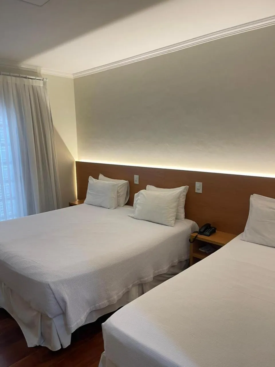 Bedroom, Bed in Colonial Plaza Hotel Pindamonhangaba