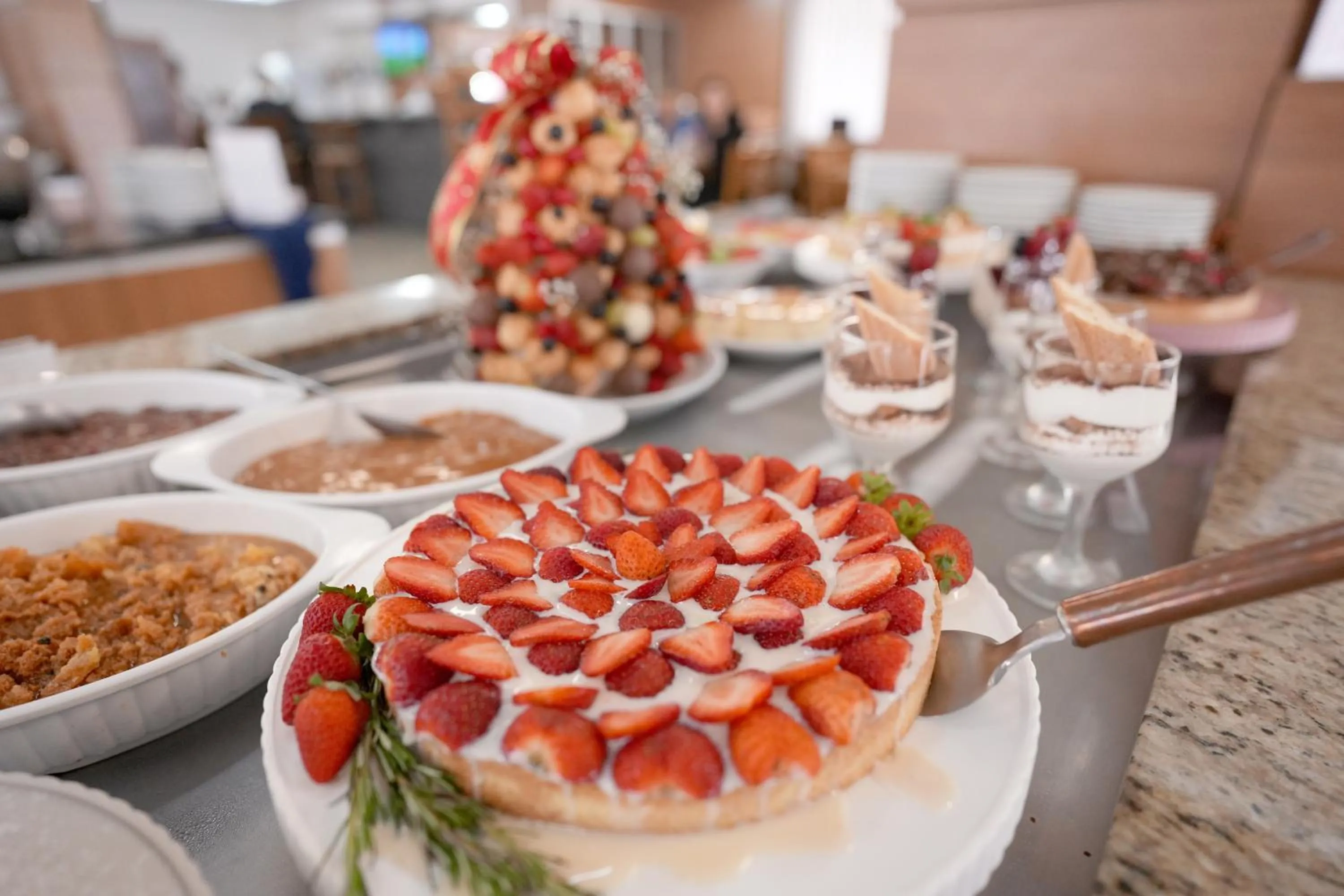 Restaurant/places to eat in Colonial Plaza Hotel Pindamonhangaba