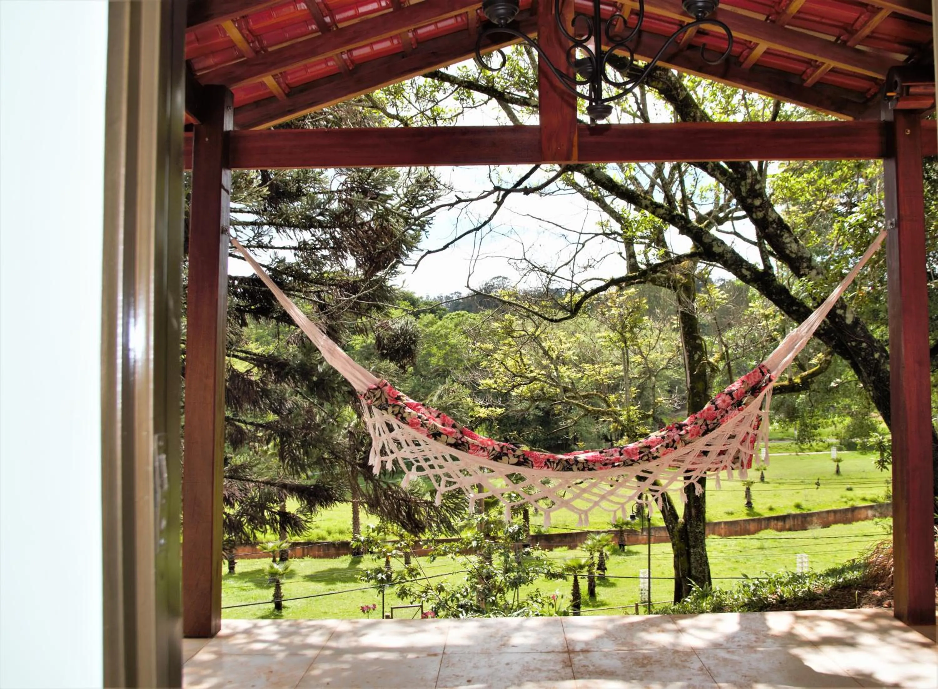 Garden in Chalé Bosque Do Barreiro
