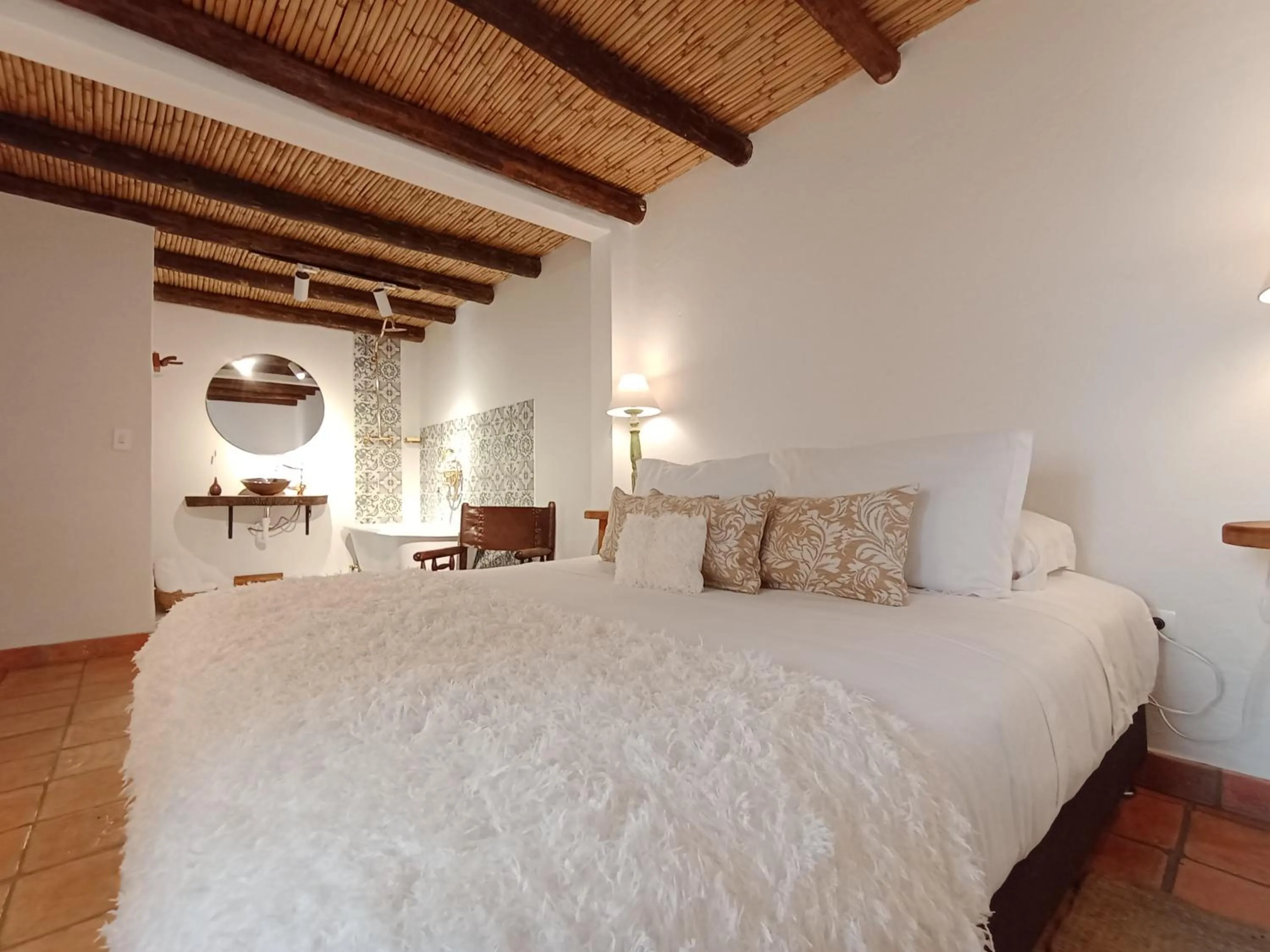 Photo of the whole room, Bed in Hotel Casa Boutique Villa de Leyva
