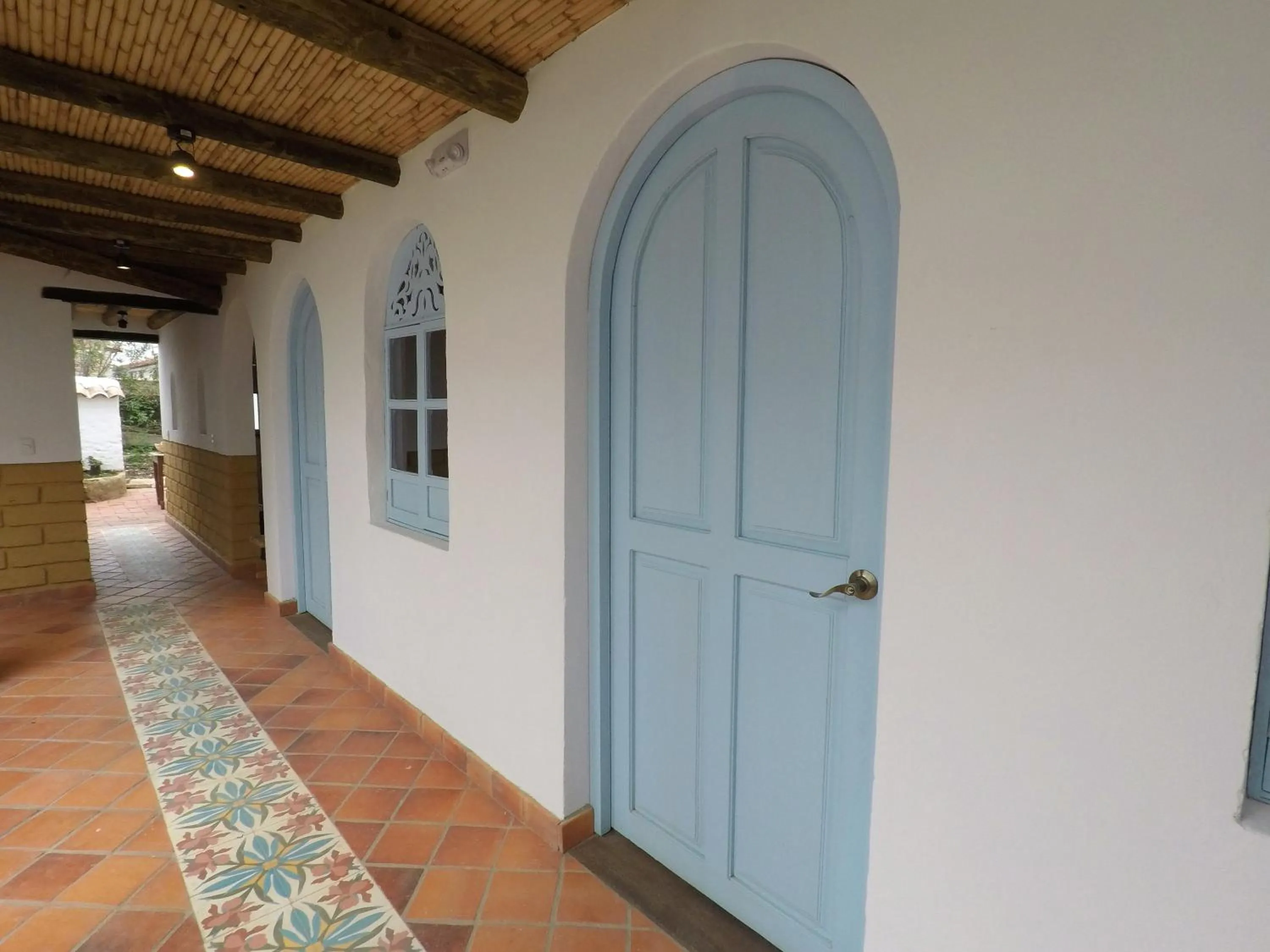 Decorative detail in Hotel Casa Boutique Villa de Leyva