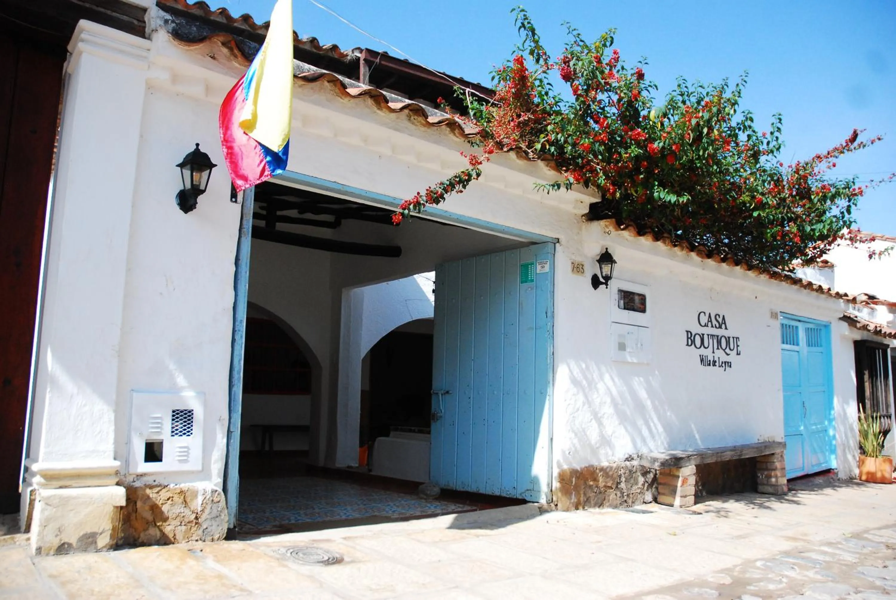 Facade/entrance in Hotel Casa Boutique Villa de Leyva