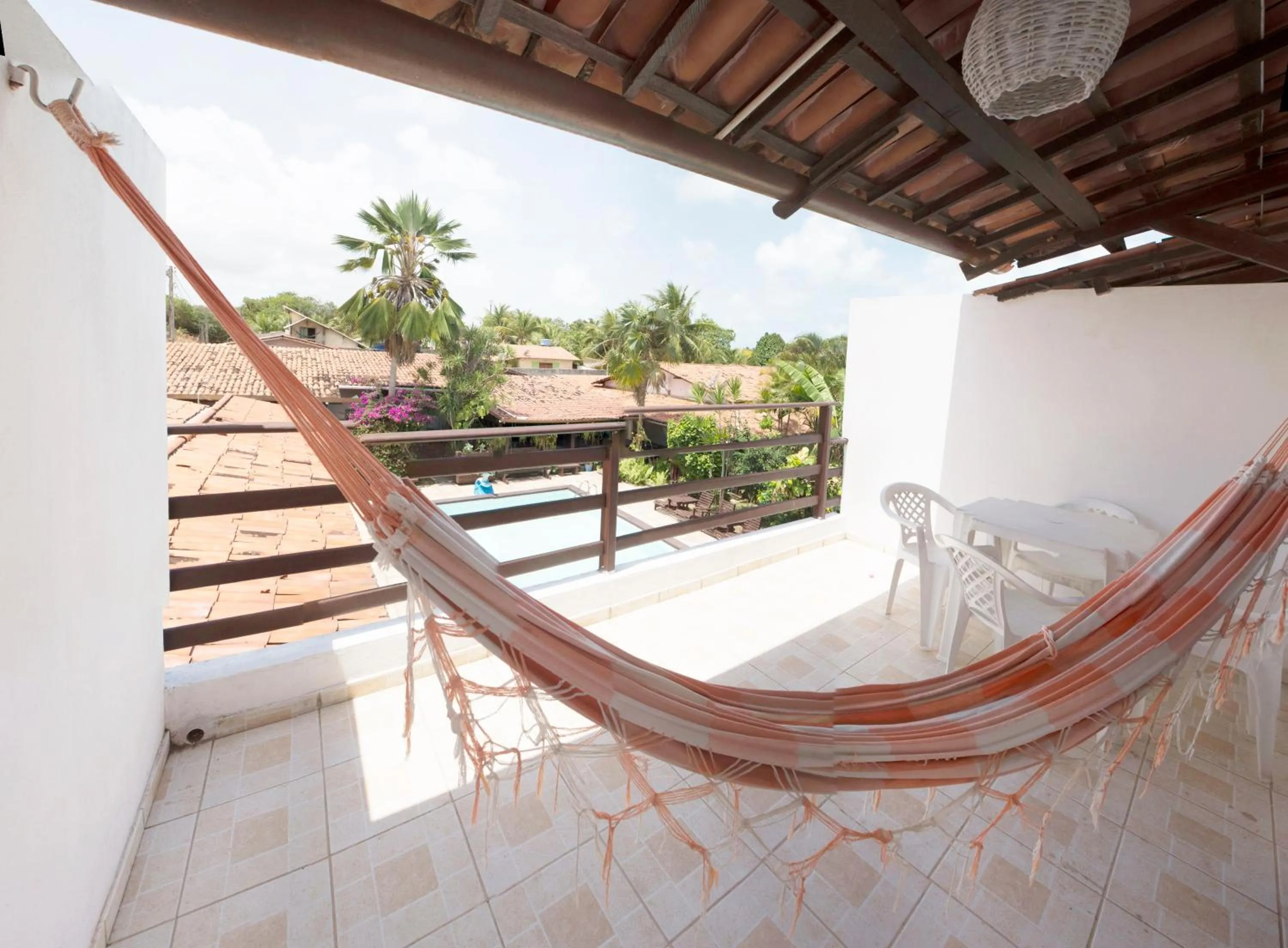 Balcony/Terrace in Pousada Pedra D'Água Pipa