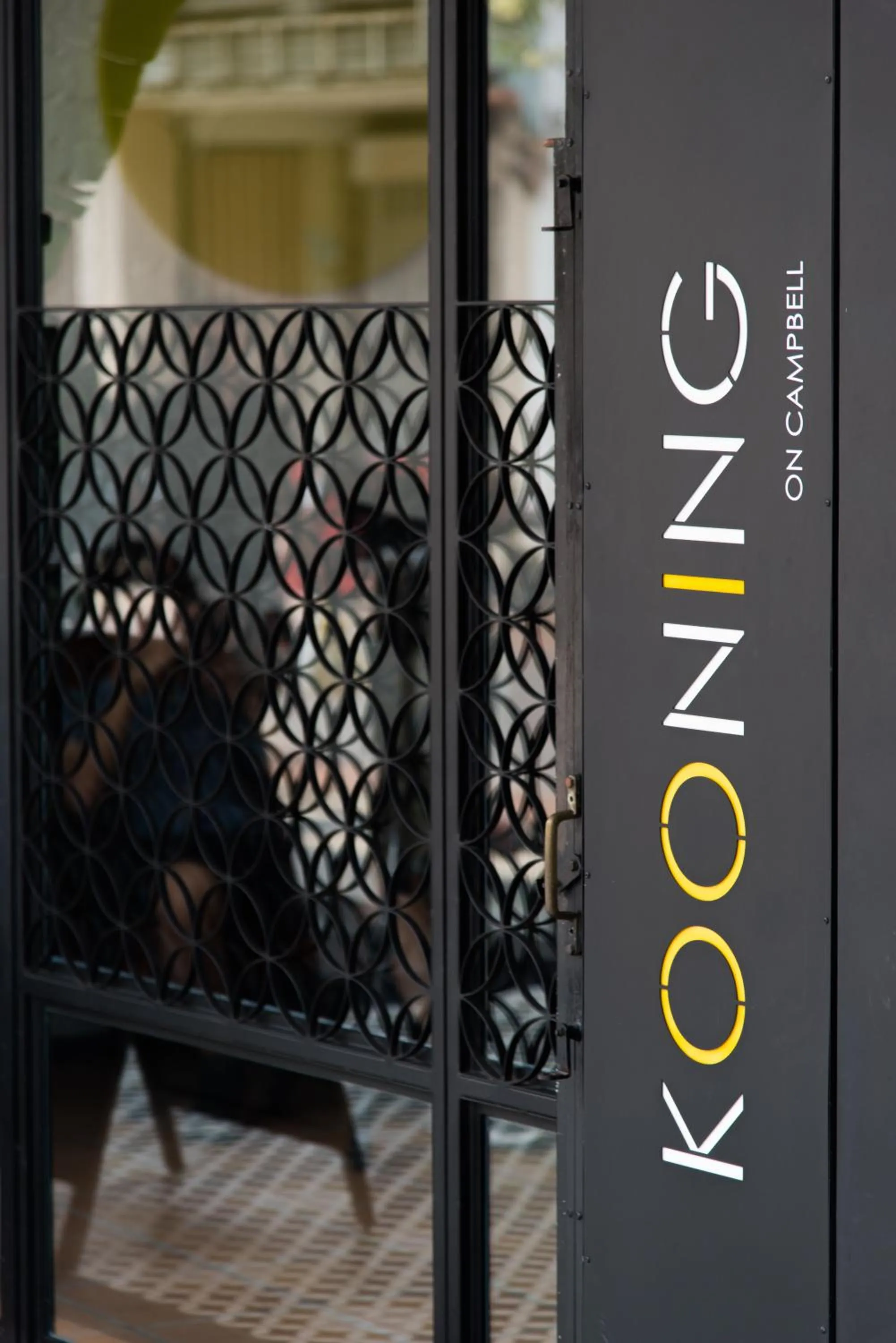 Property logo or sign in Kooning