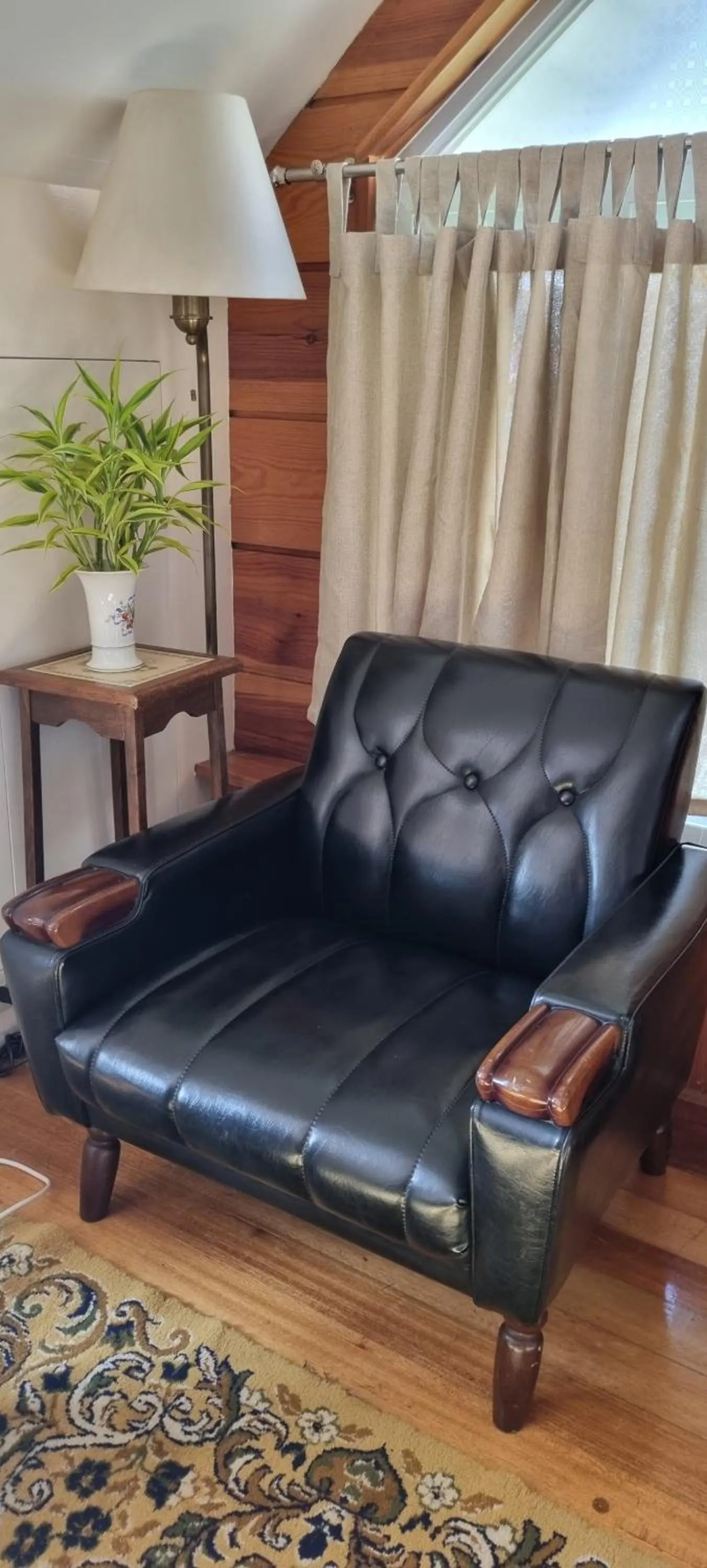 Seating area in Guest Haven Chalet Baguio Bed and Breakfast