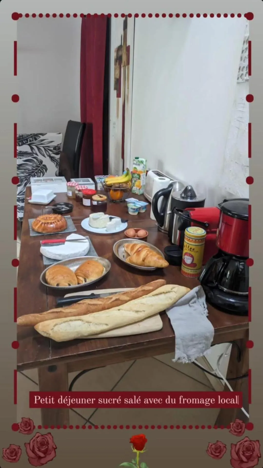 Breakfast in Chambres d'hôtes des Ducs Ô Calme de Nevers