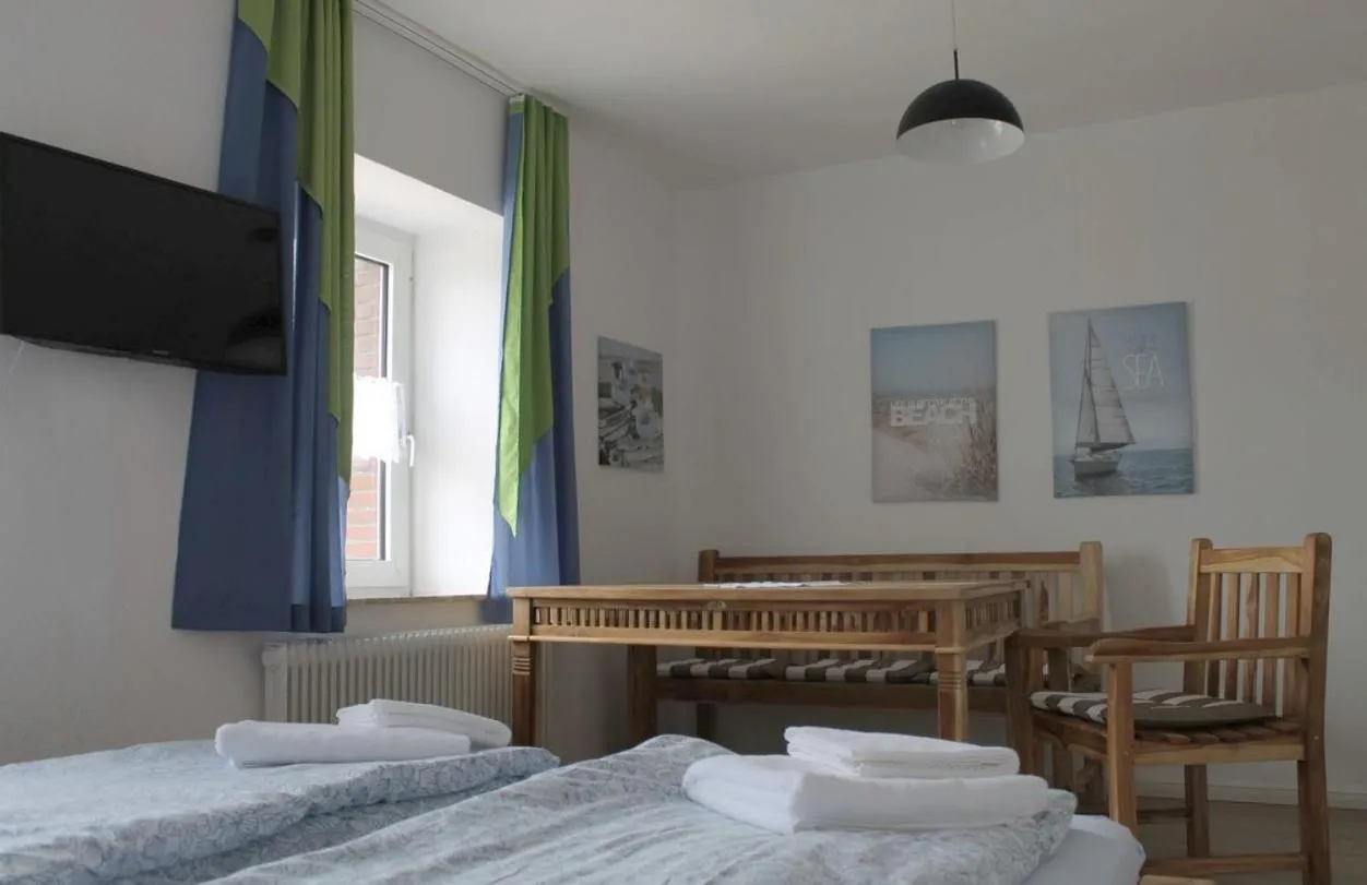 Photo of the whole room, Bed in Apartmenthaus Seestern