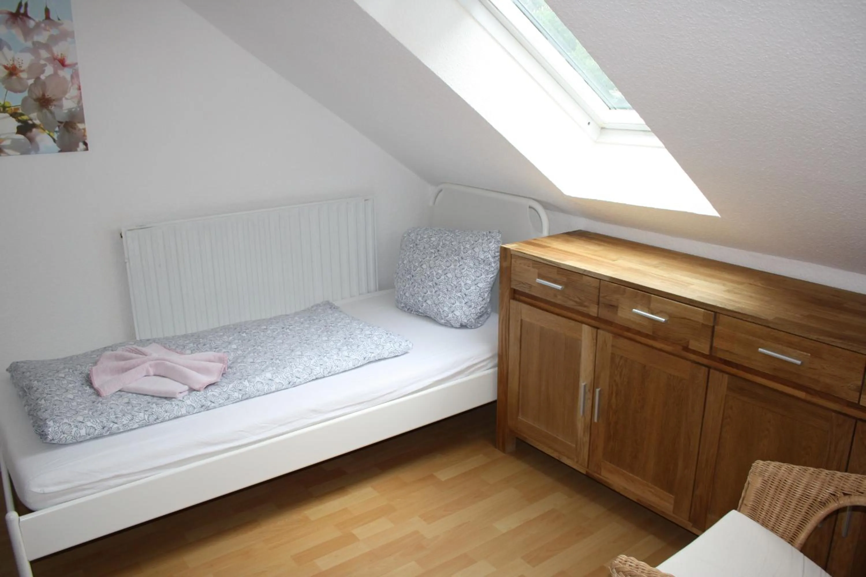 Decorative detail, Bed in Apartmenthaus Seestern