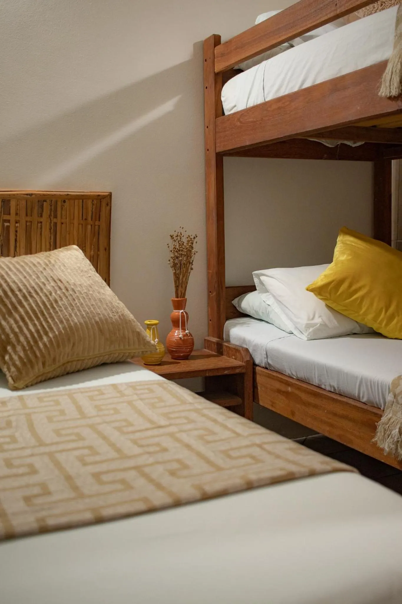 Bed in Pousada Lanai