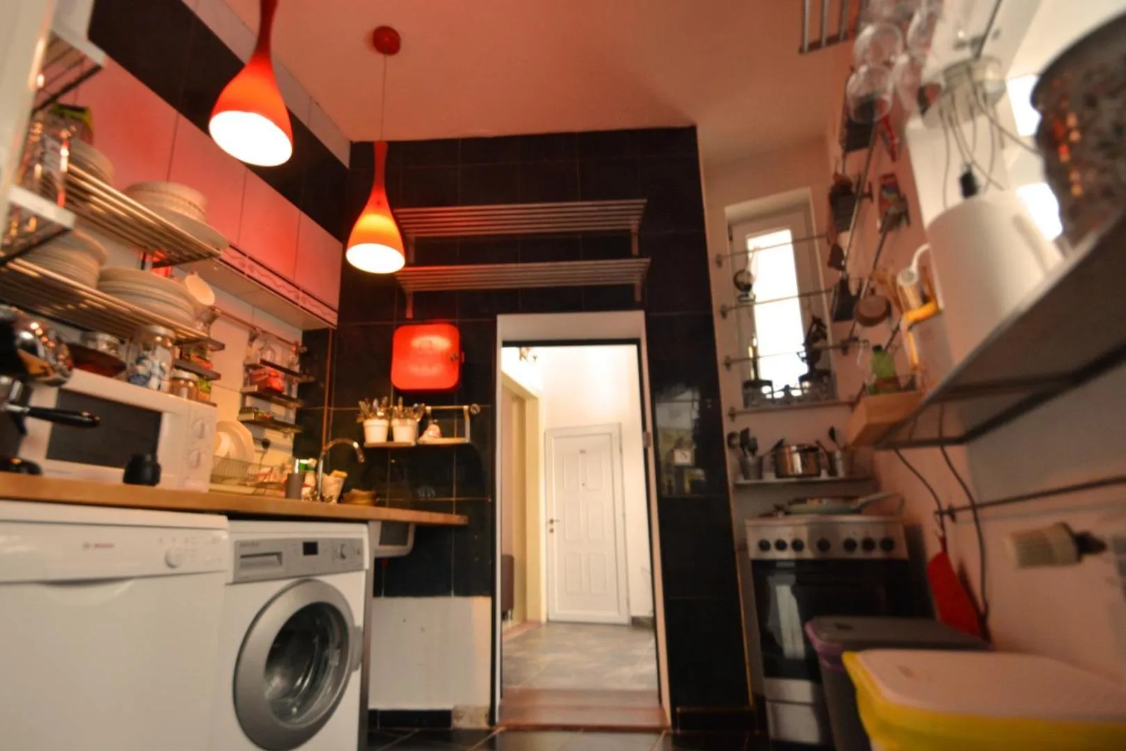 Communal kitchen in CASA ADO