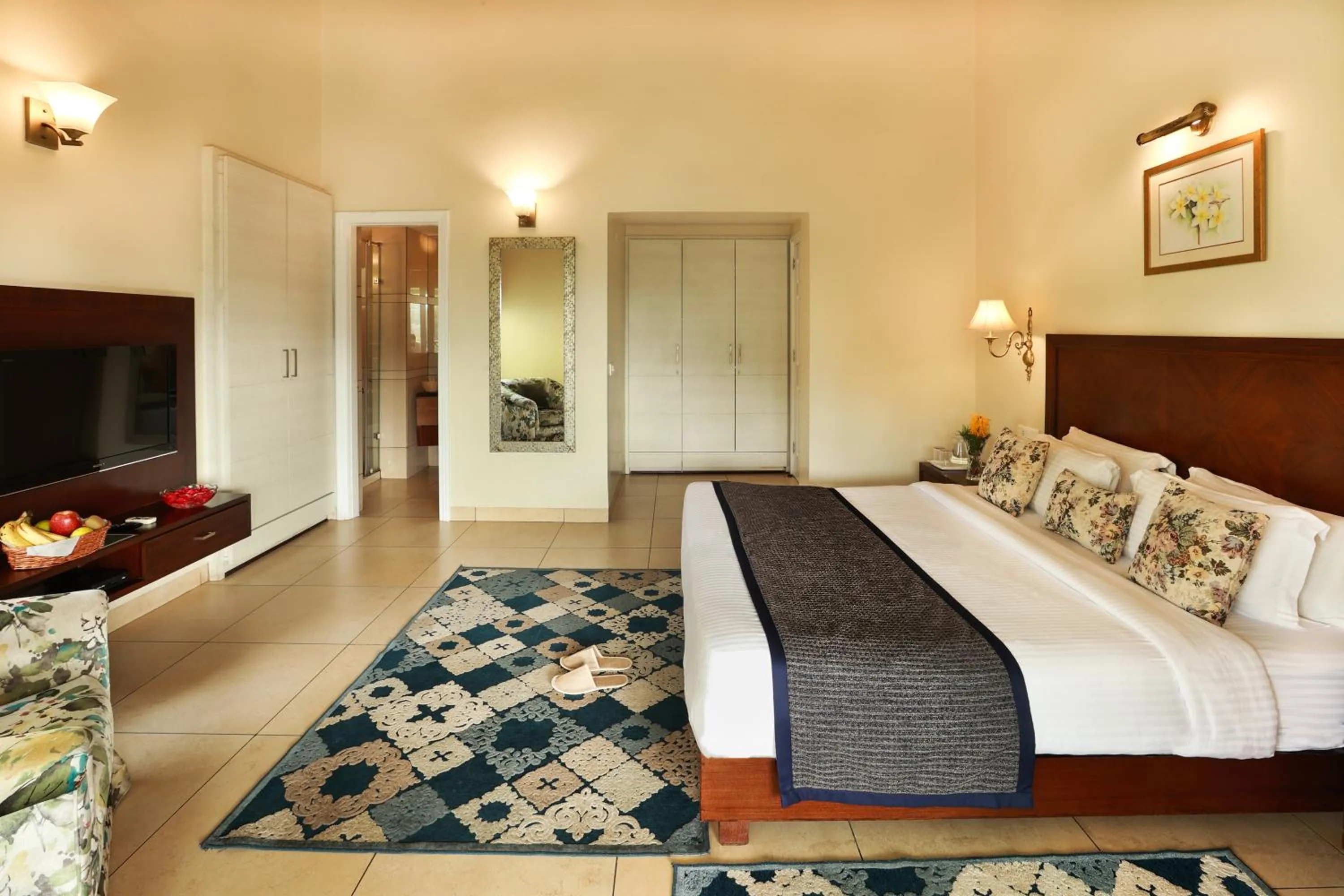 Bedroom, Bed in Lamrin Norwood Green Palampur, Himachal Pradesh