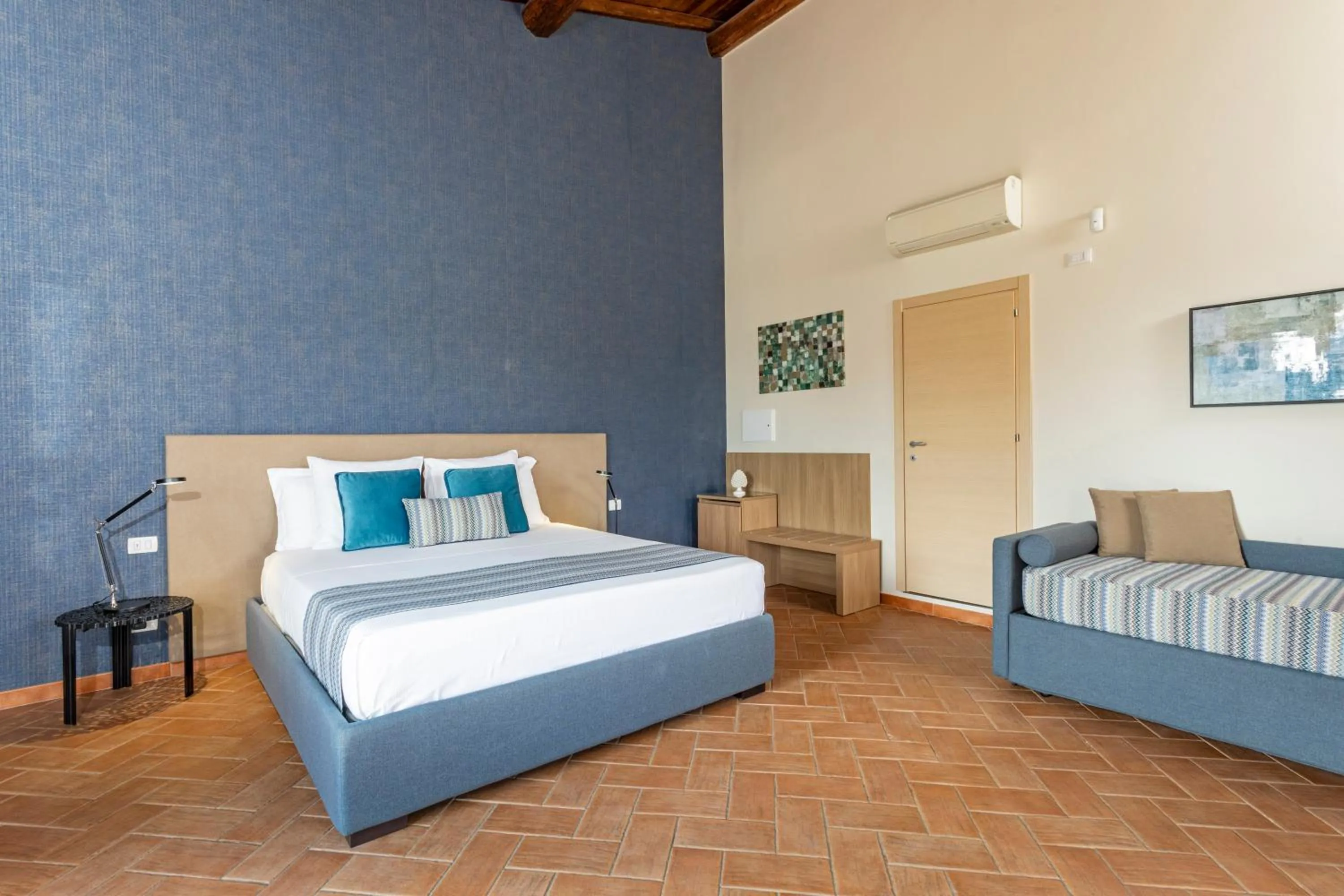 Bedroom, Bed in Feudogrande Bio Relais Hotel