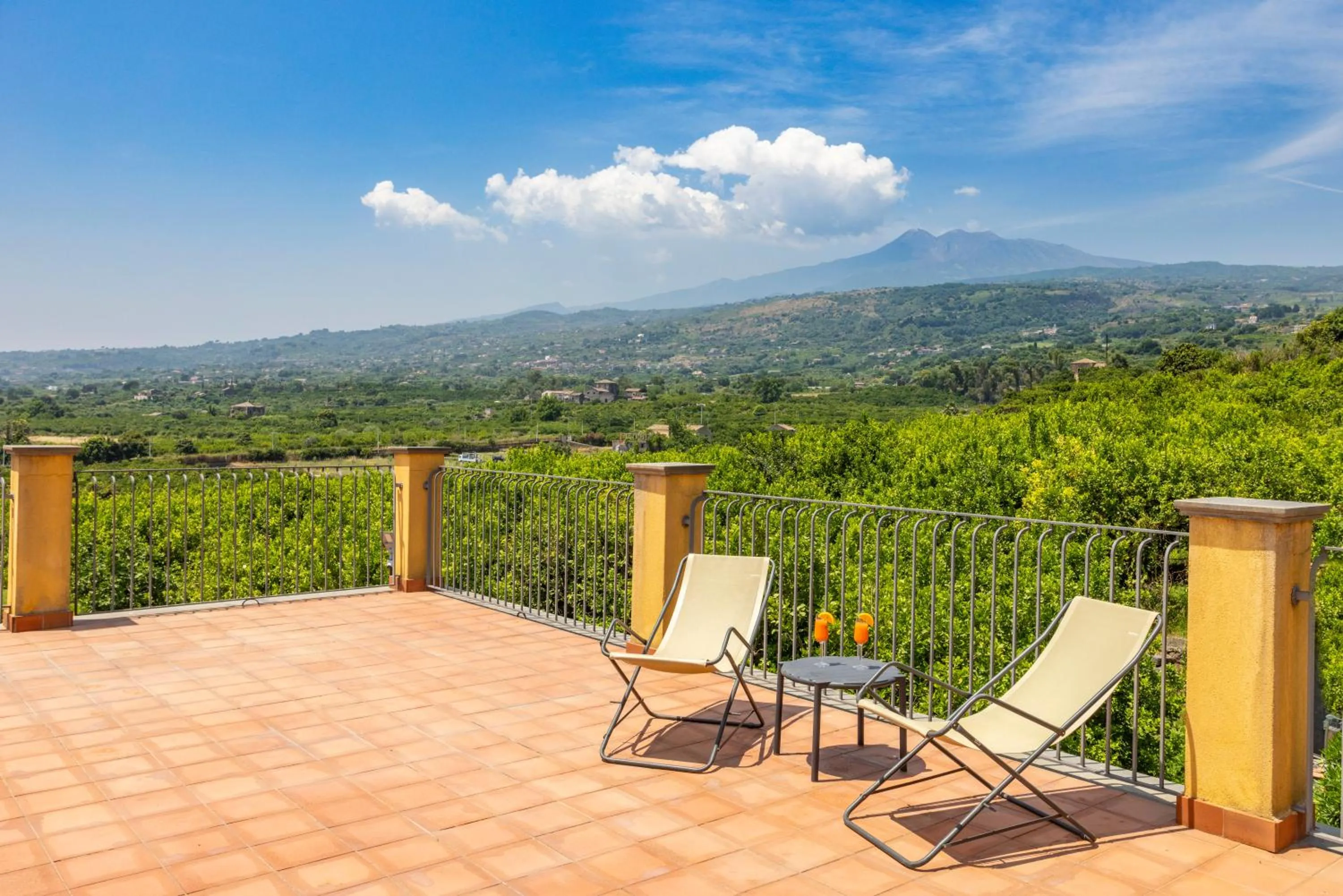 Balcony/Terrace in Feudogrande Bio Relais Hotel