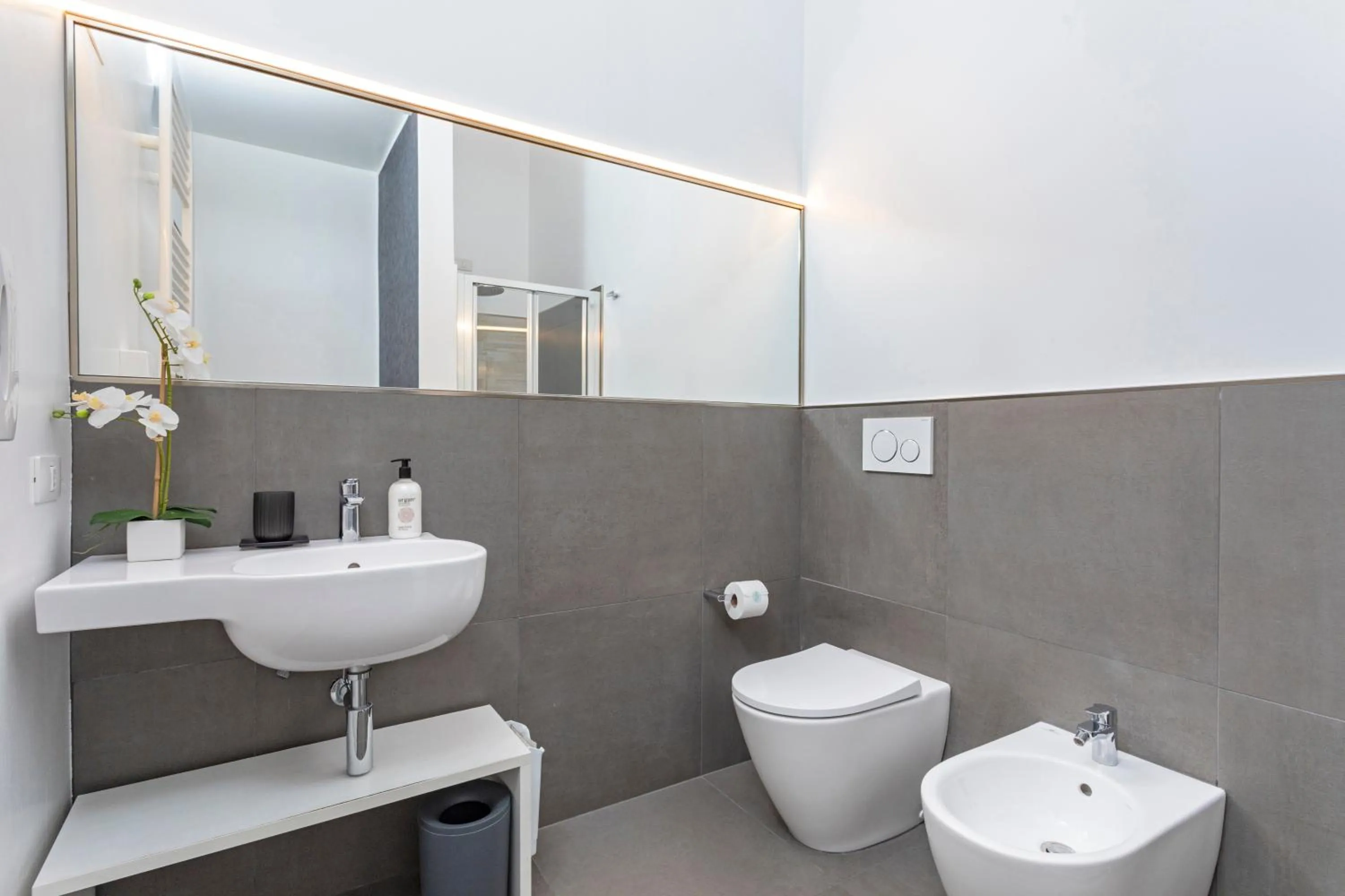 Bathroom in Feudogrande Bio Relais Hotel