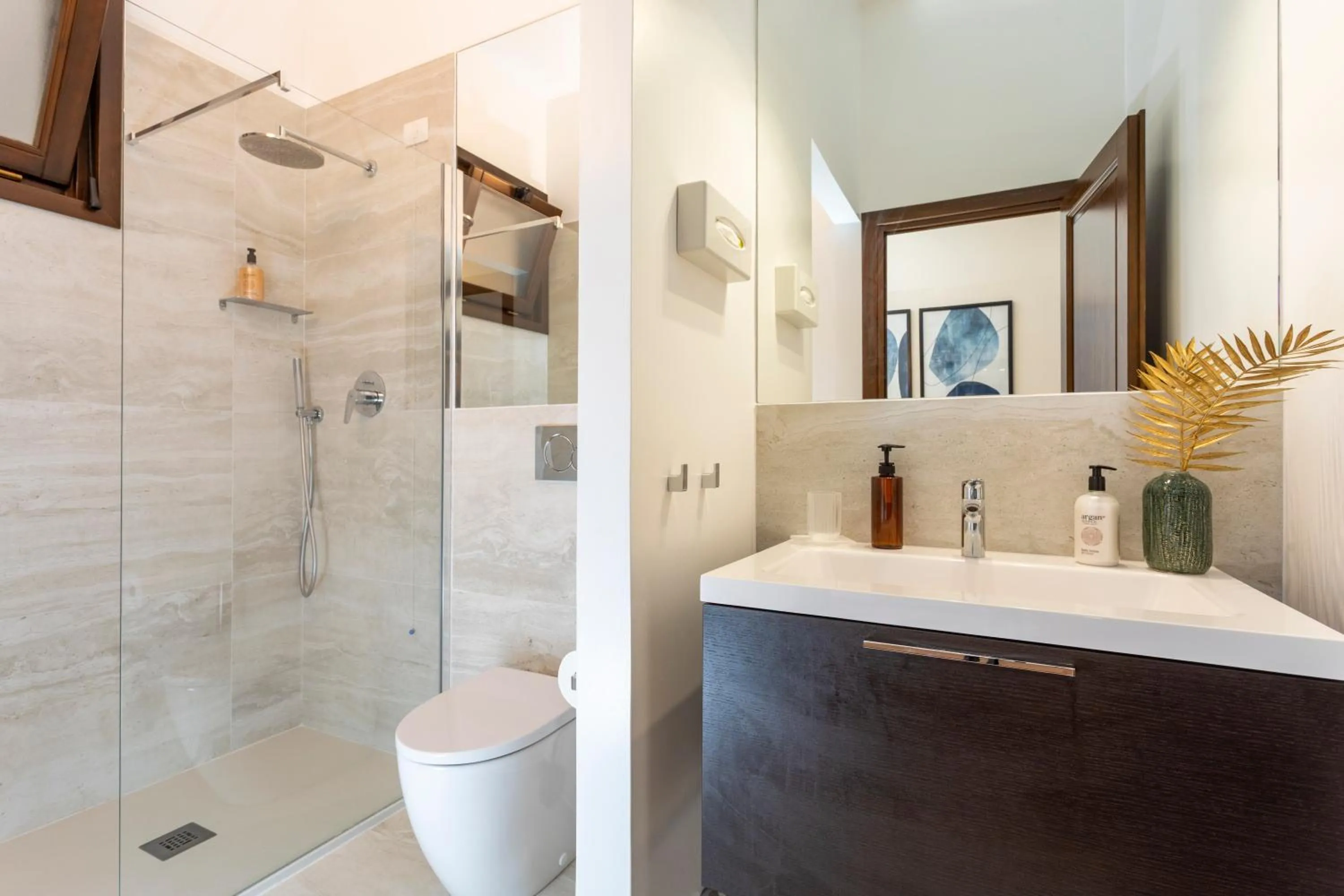 Bathroom in Feudogrande Bio Relais Hotel