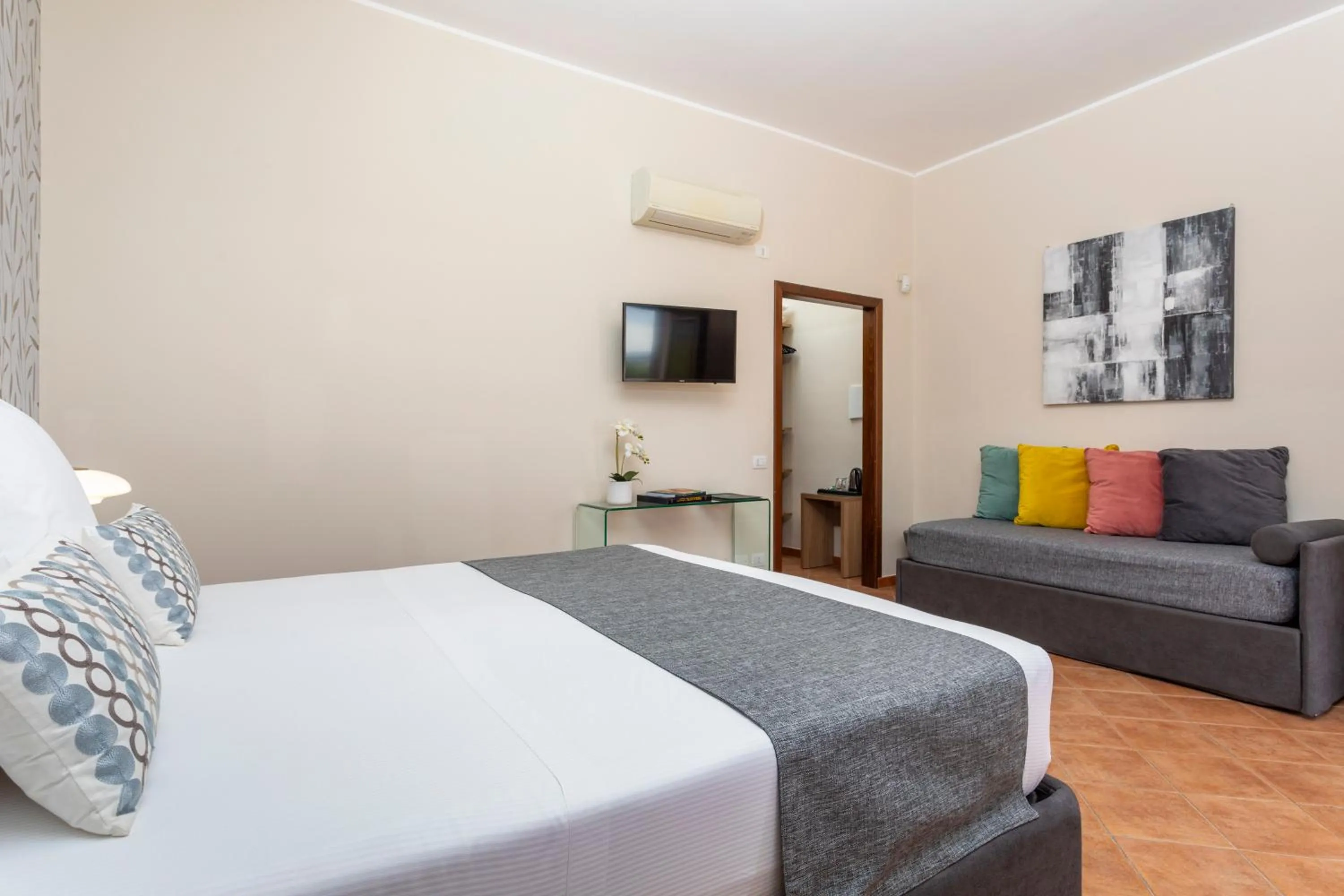 Bedroom, Bed in Feudogrande Bio Relais Hotel